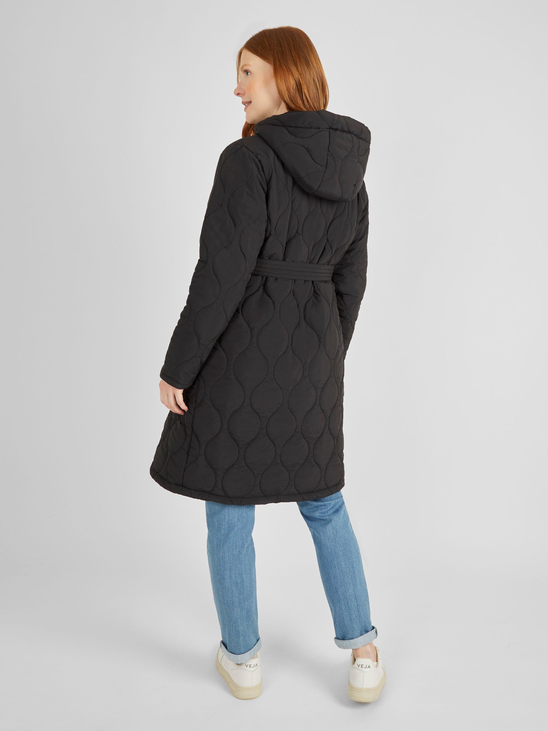 Khaki Green 2-in-1 Quilted Maternity Puffer Coat