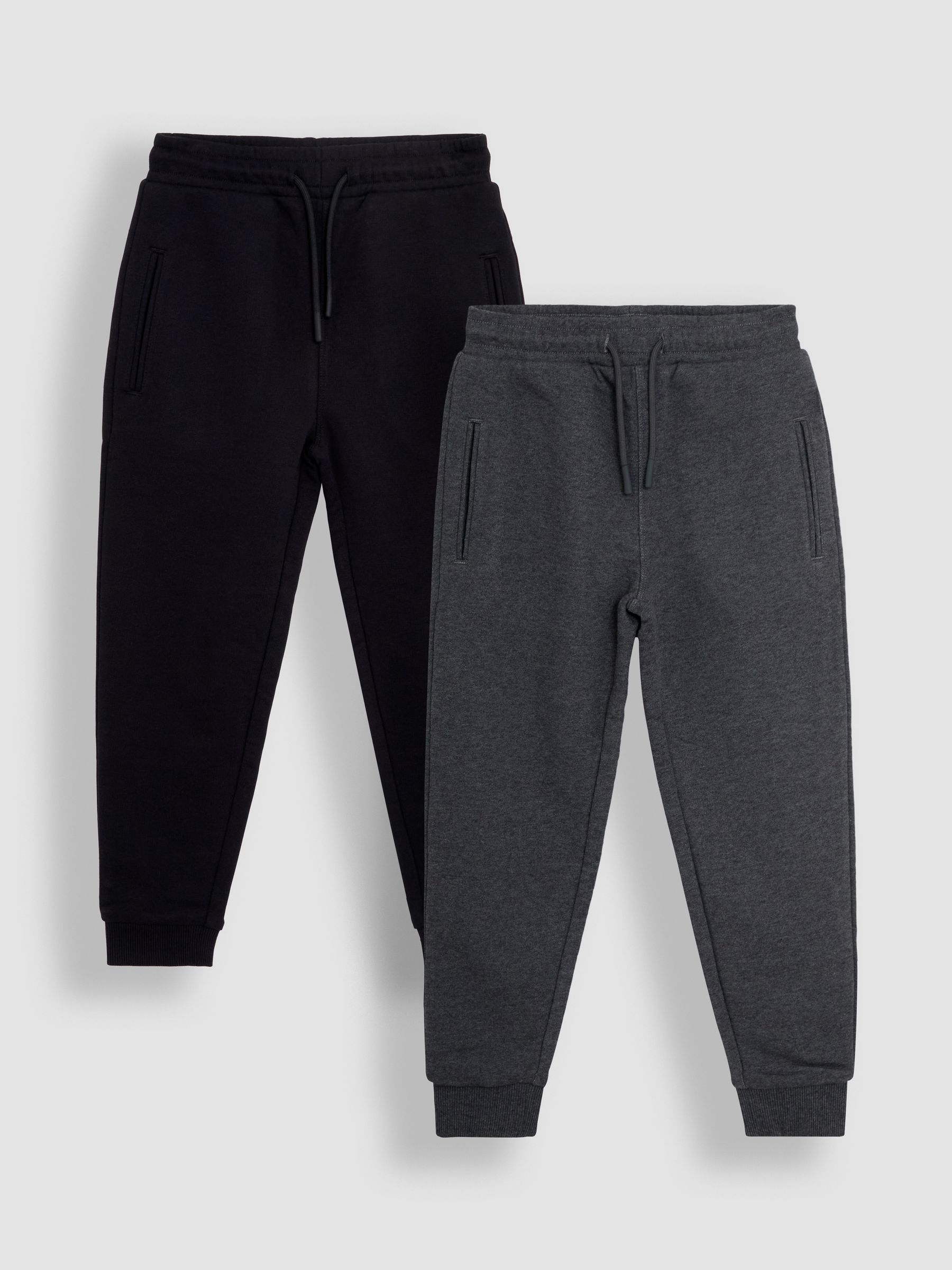 Khaki Green & Navy Blue 2-Pack Joggers