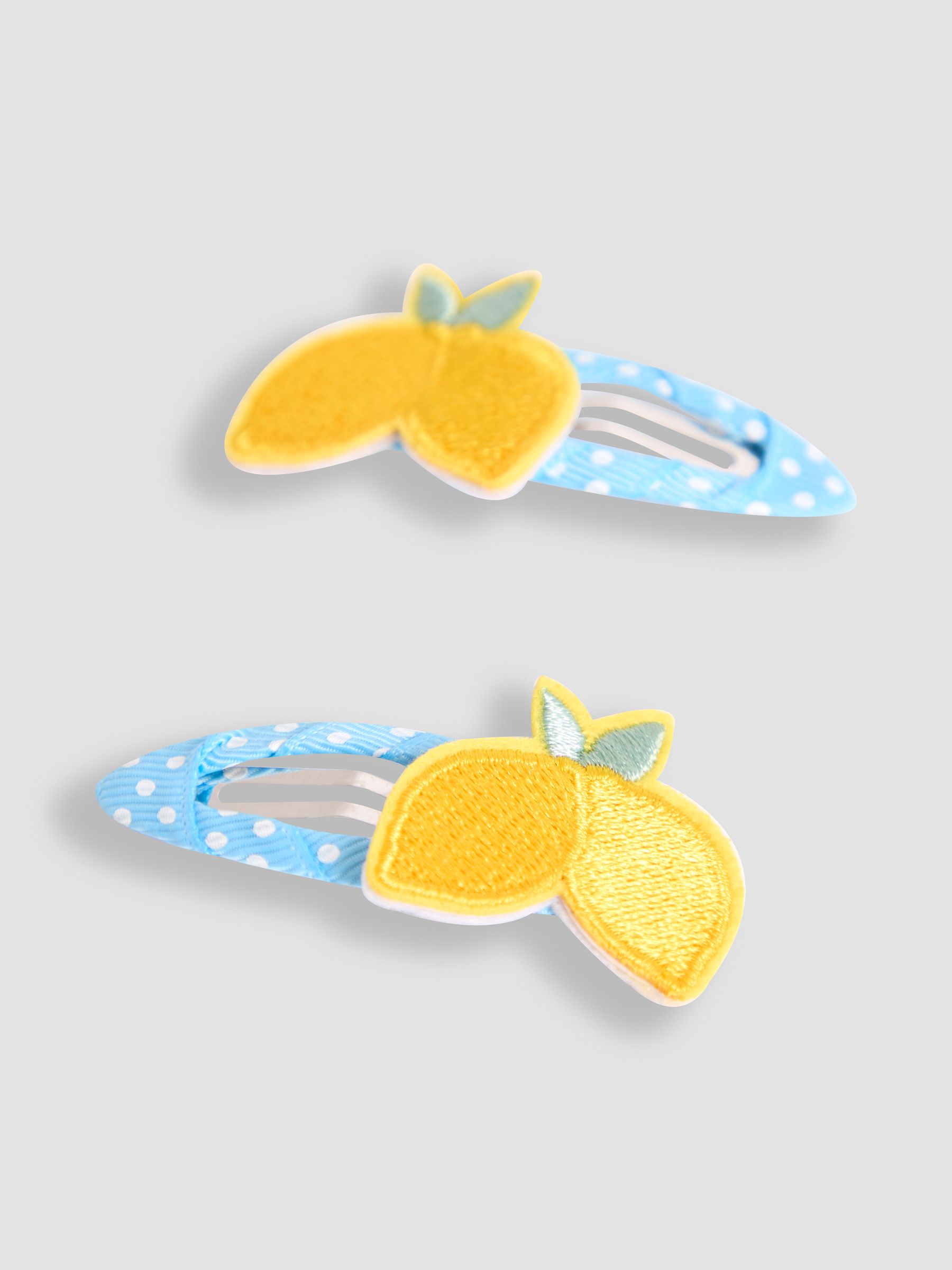 Yellow Lemon Clips 2 Pack