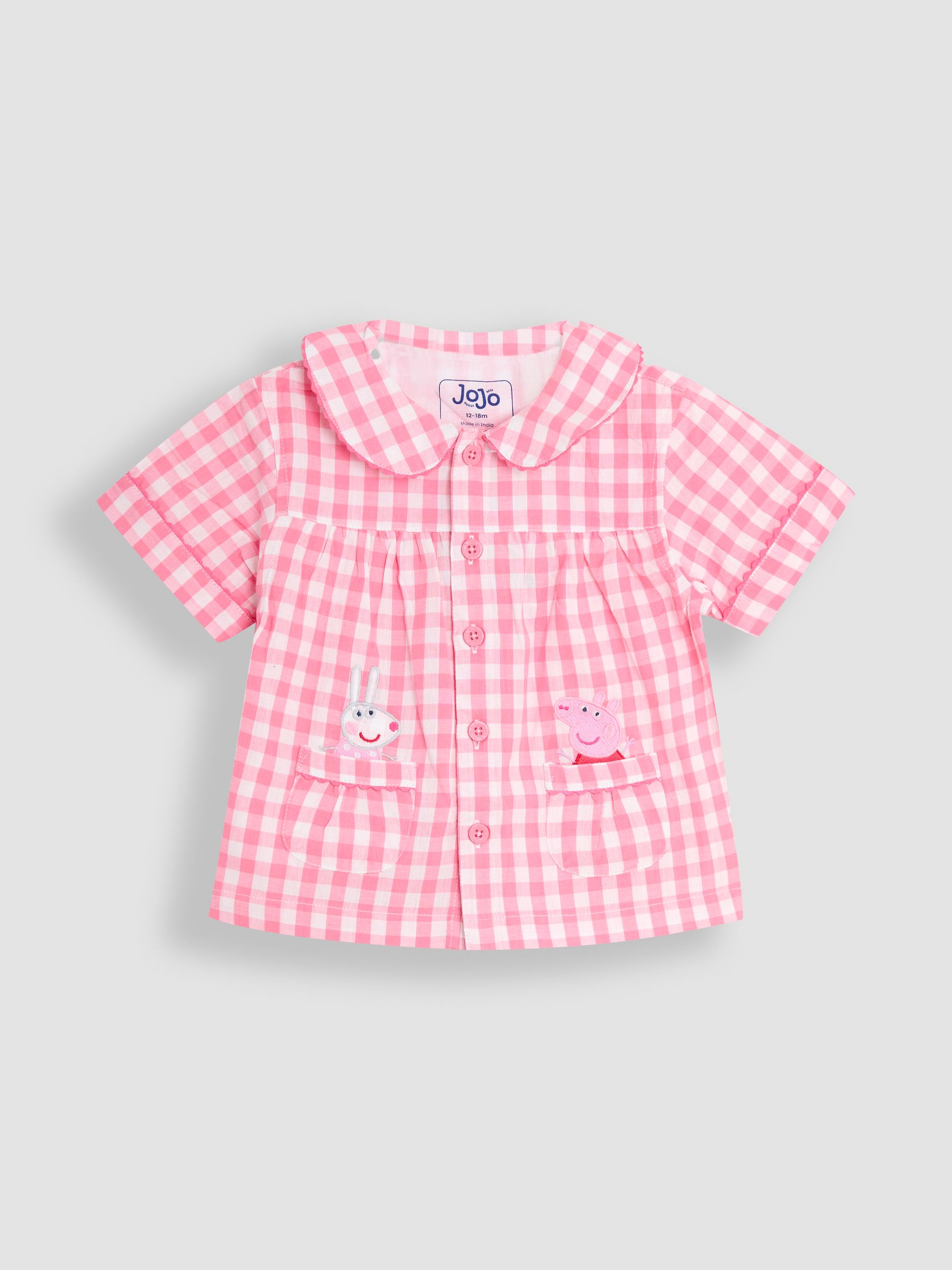 Pink Peppa Pig Character Classic Woven Pyjamas