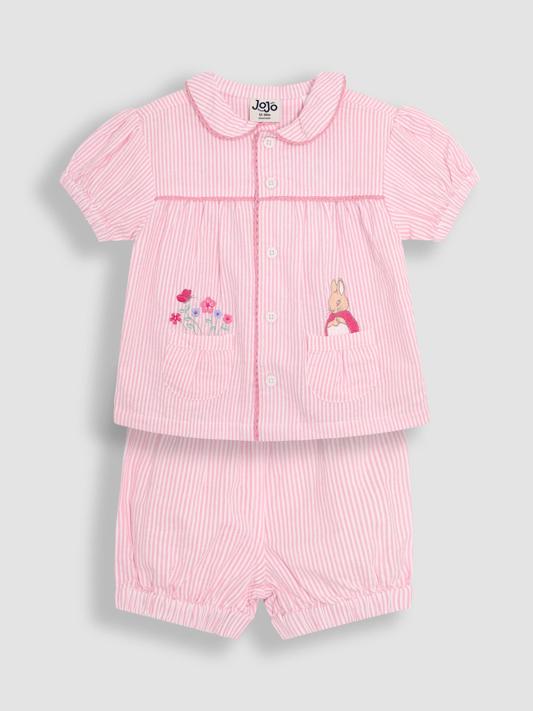 Pink Flopsy Bunny Classic Woven Pyjamas