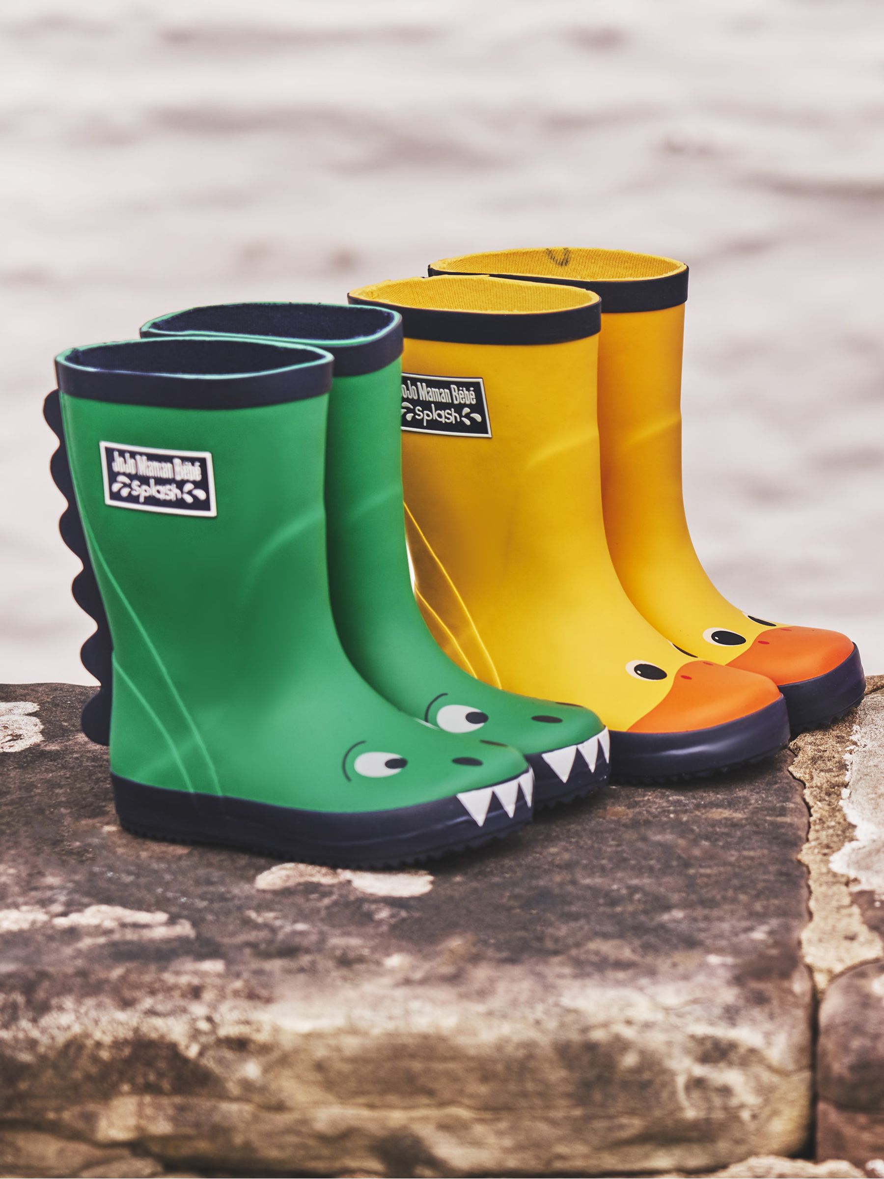 Yellow Duck Printed Wellies