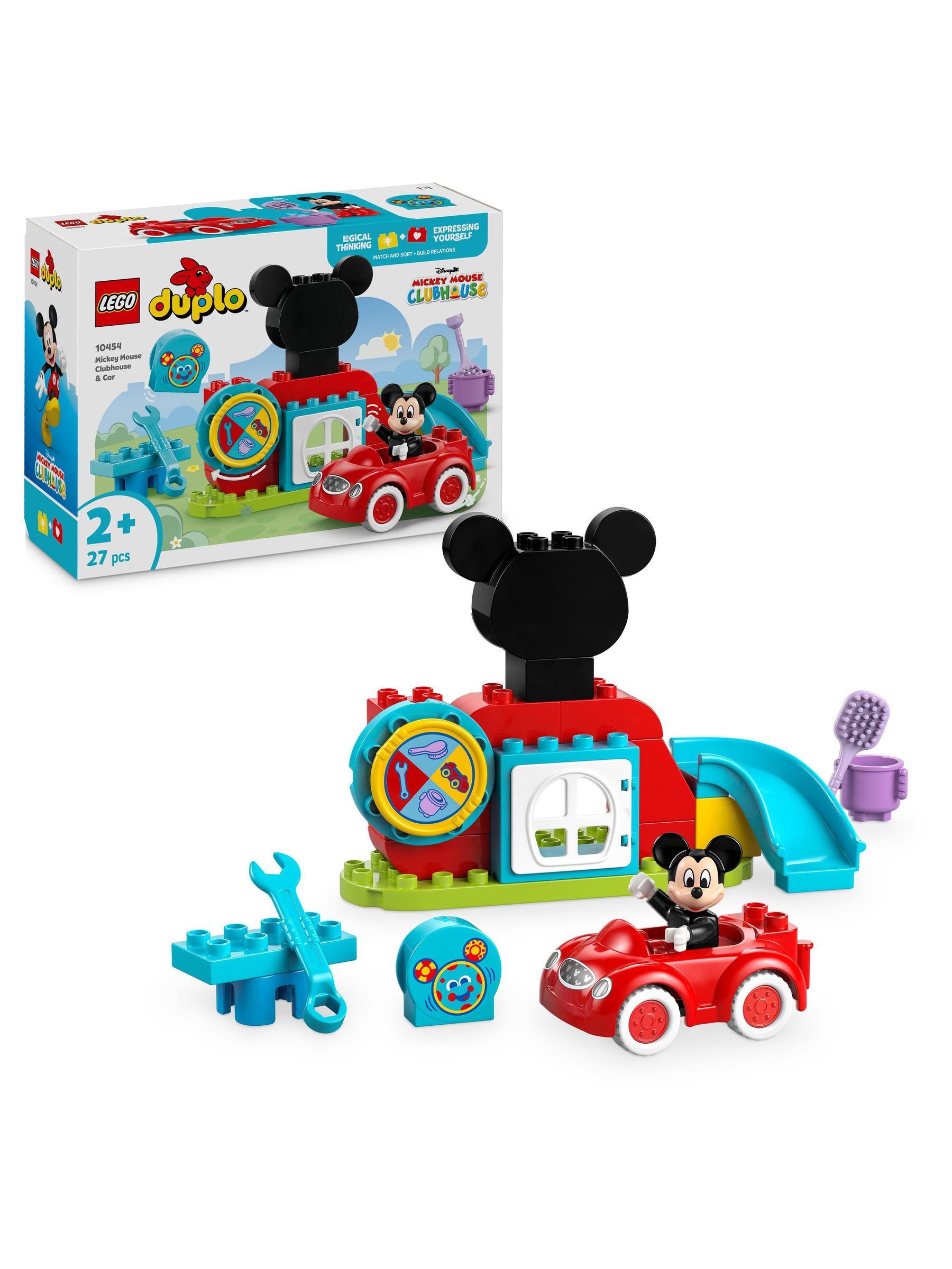 Lego Disney Mickey Mouse Clubhouse And Car 10454