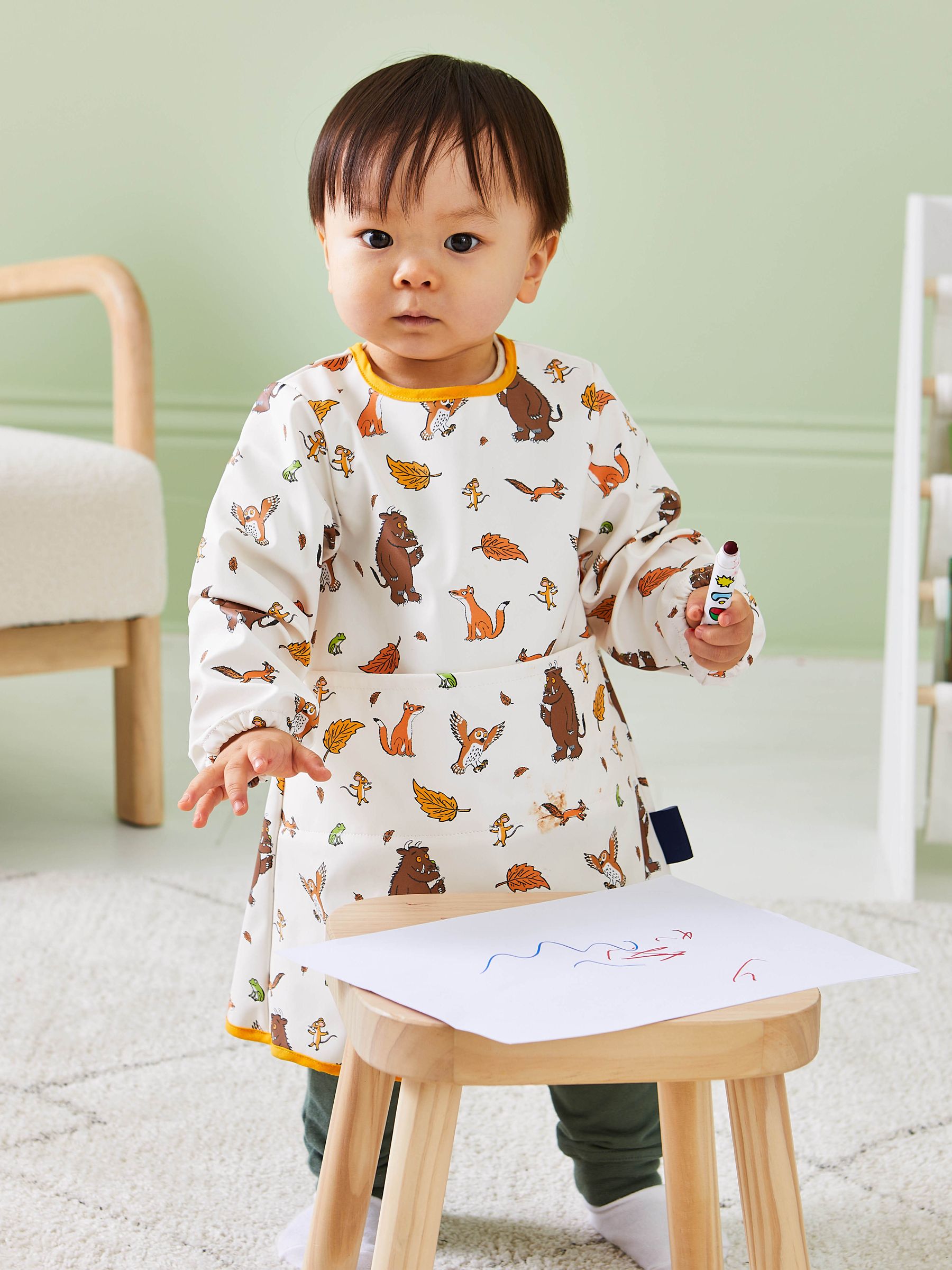 Khaki The Gruffalo Craft Apron