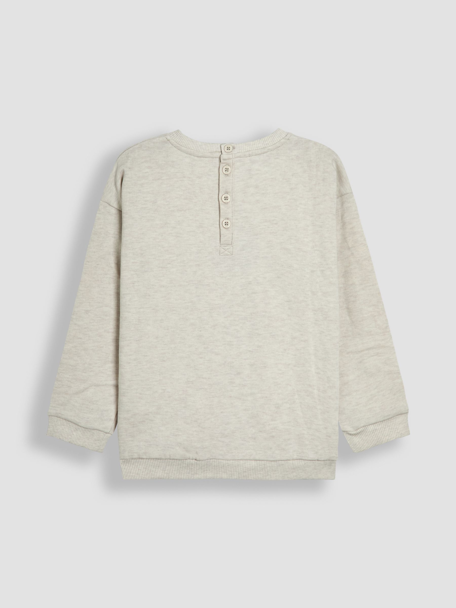 Grey Good Vibes Graphic Sweatshirt