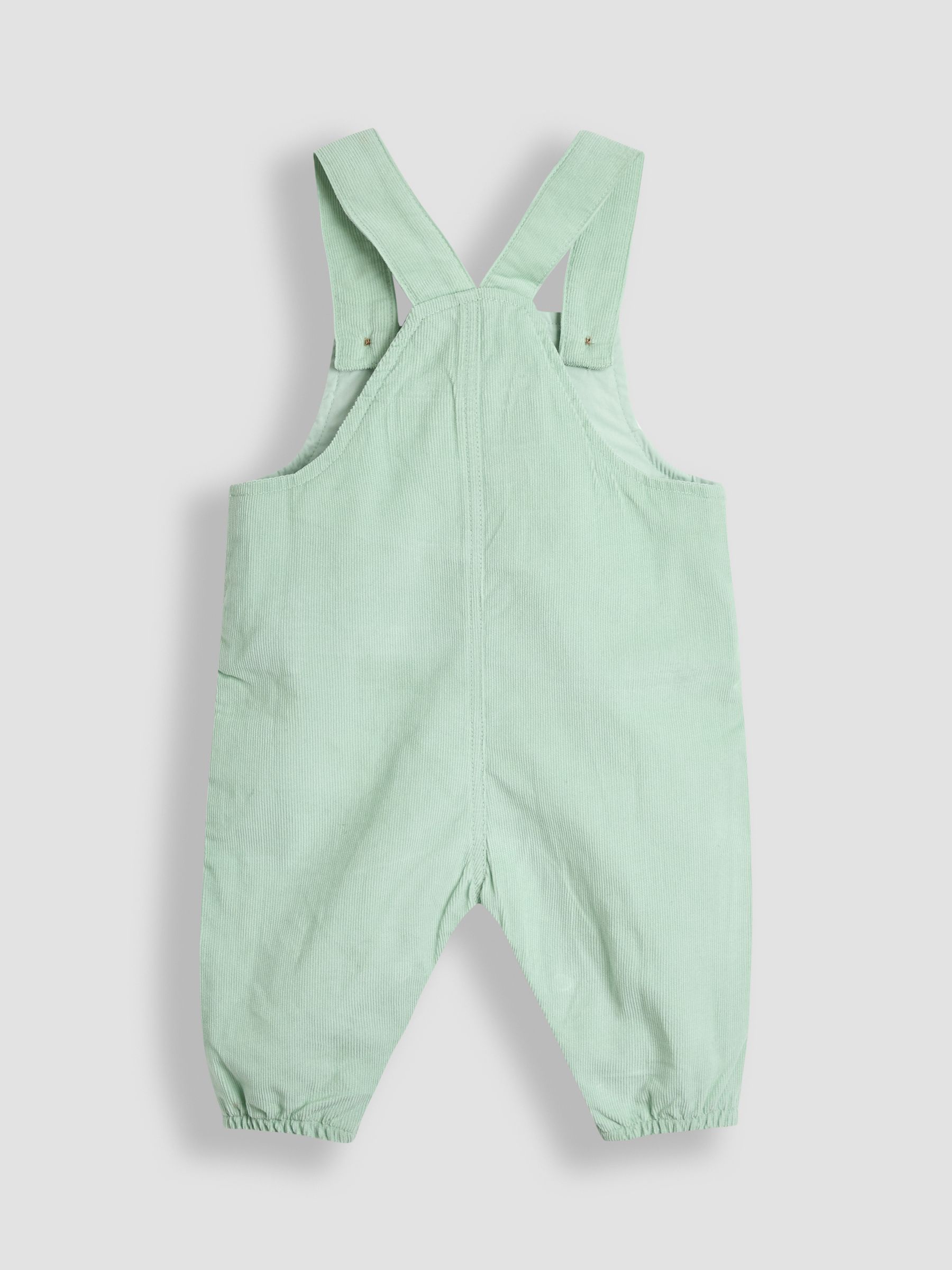 Green Strawberry 2-Piece Top and Dungaree Set