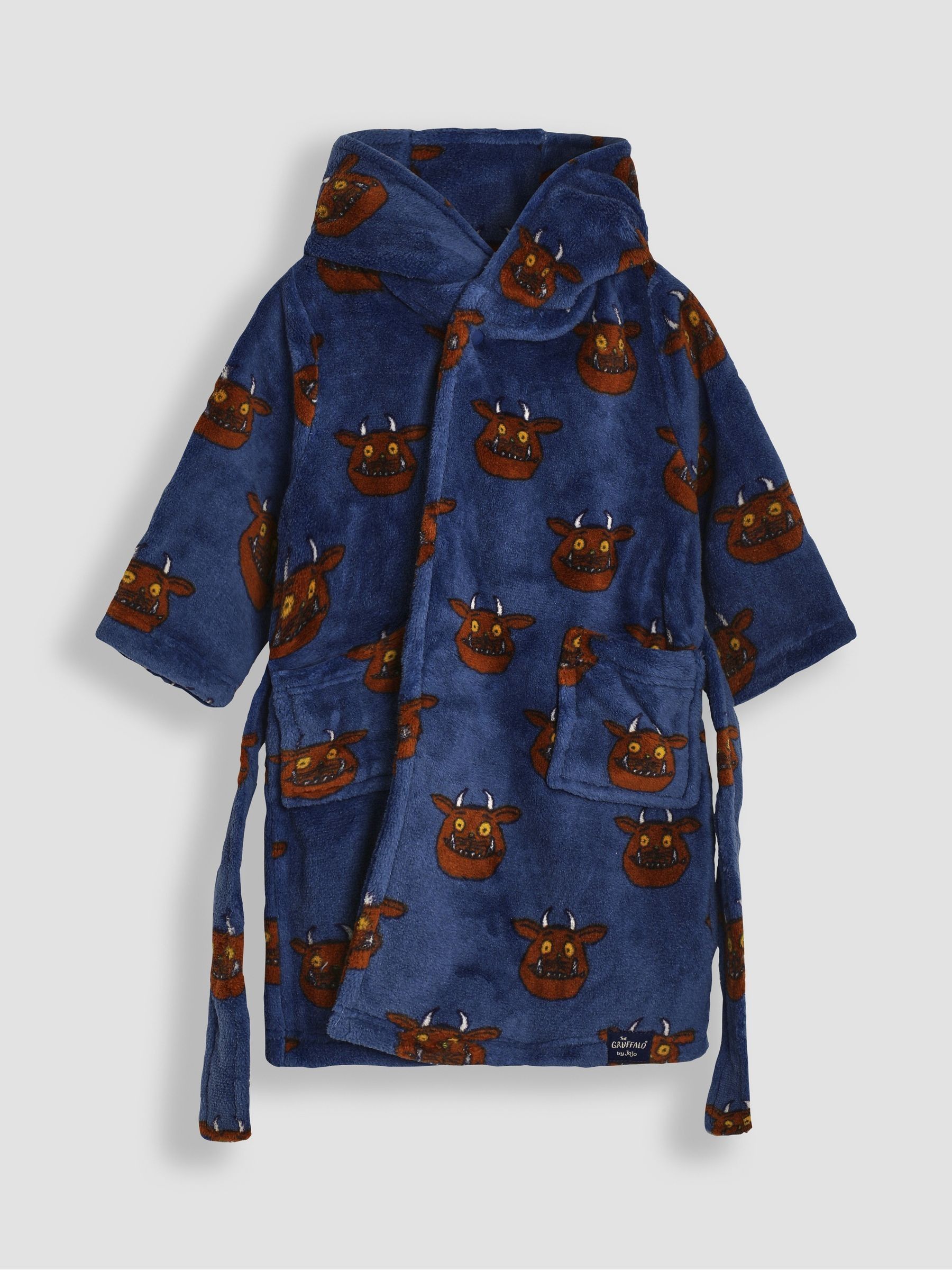 Navy Blue Gruffalo The Gruffalo Printed Dressing Gown