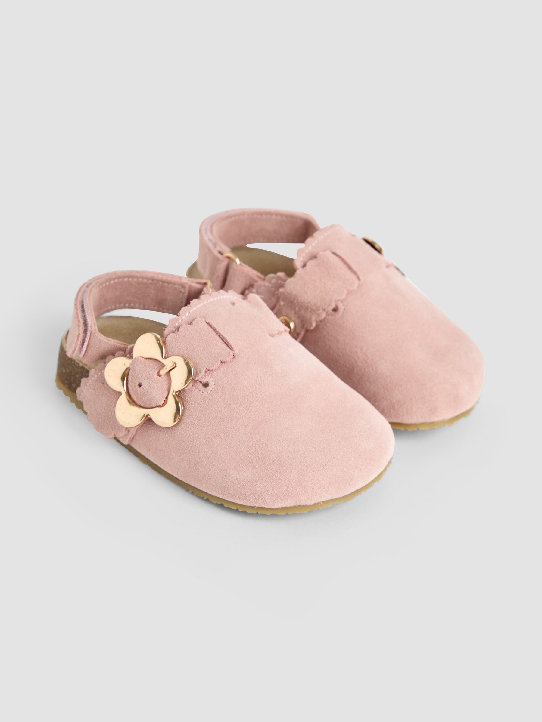 Dusky Pink Slip-On Clogs