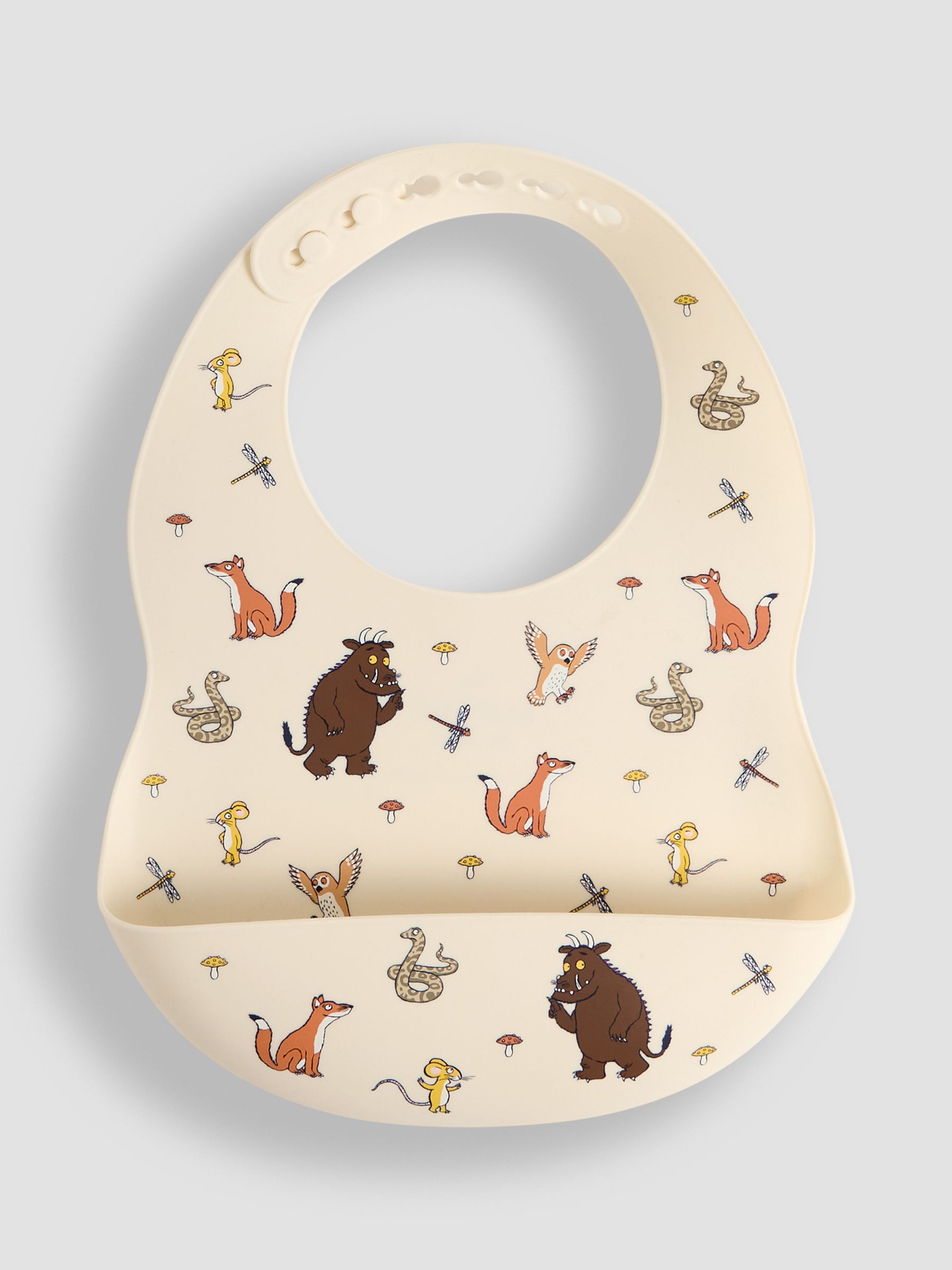 The Gruffalo 2-Pack Silicone Bib Set