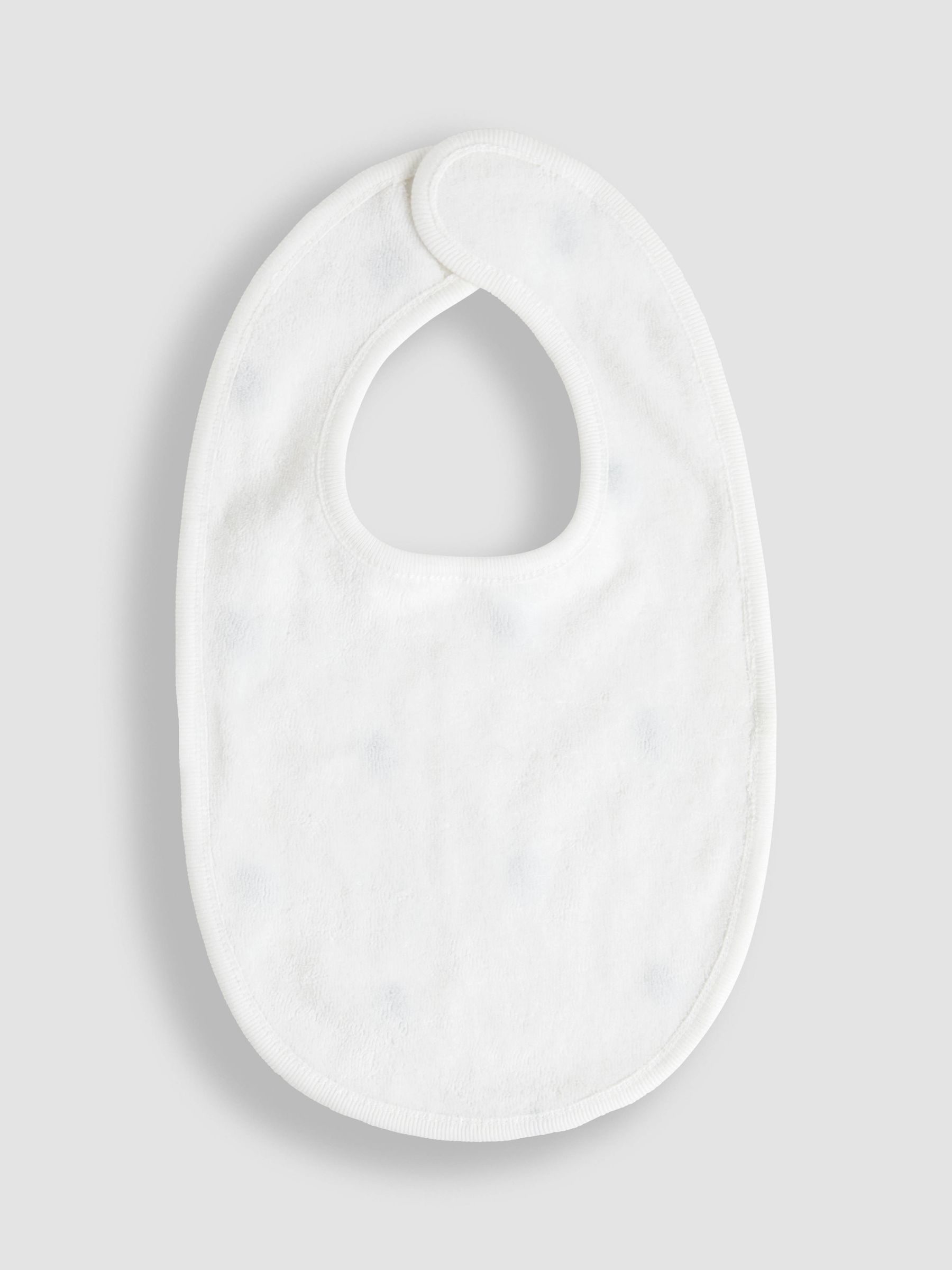 Blue Organic Cotton Boat Bib
