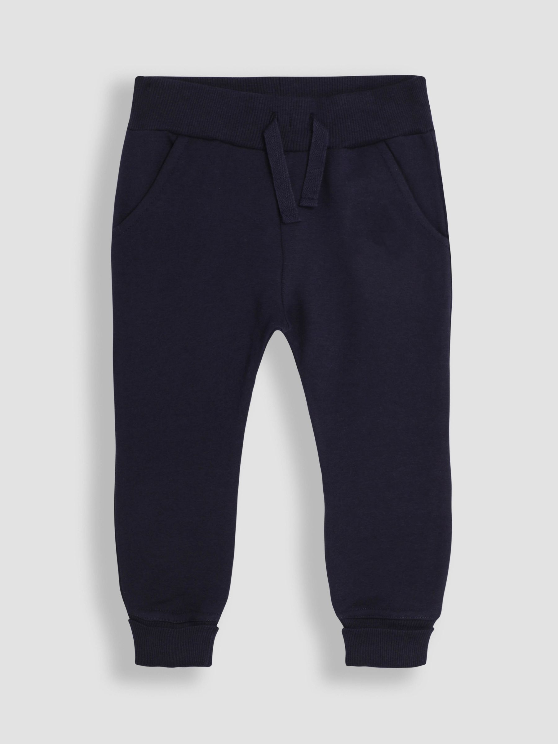 Navy Blue & Denim Blue 2-Pack Fitted Joggers