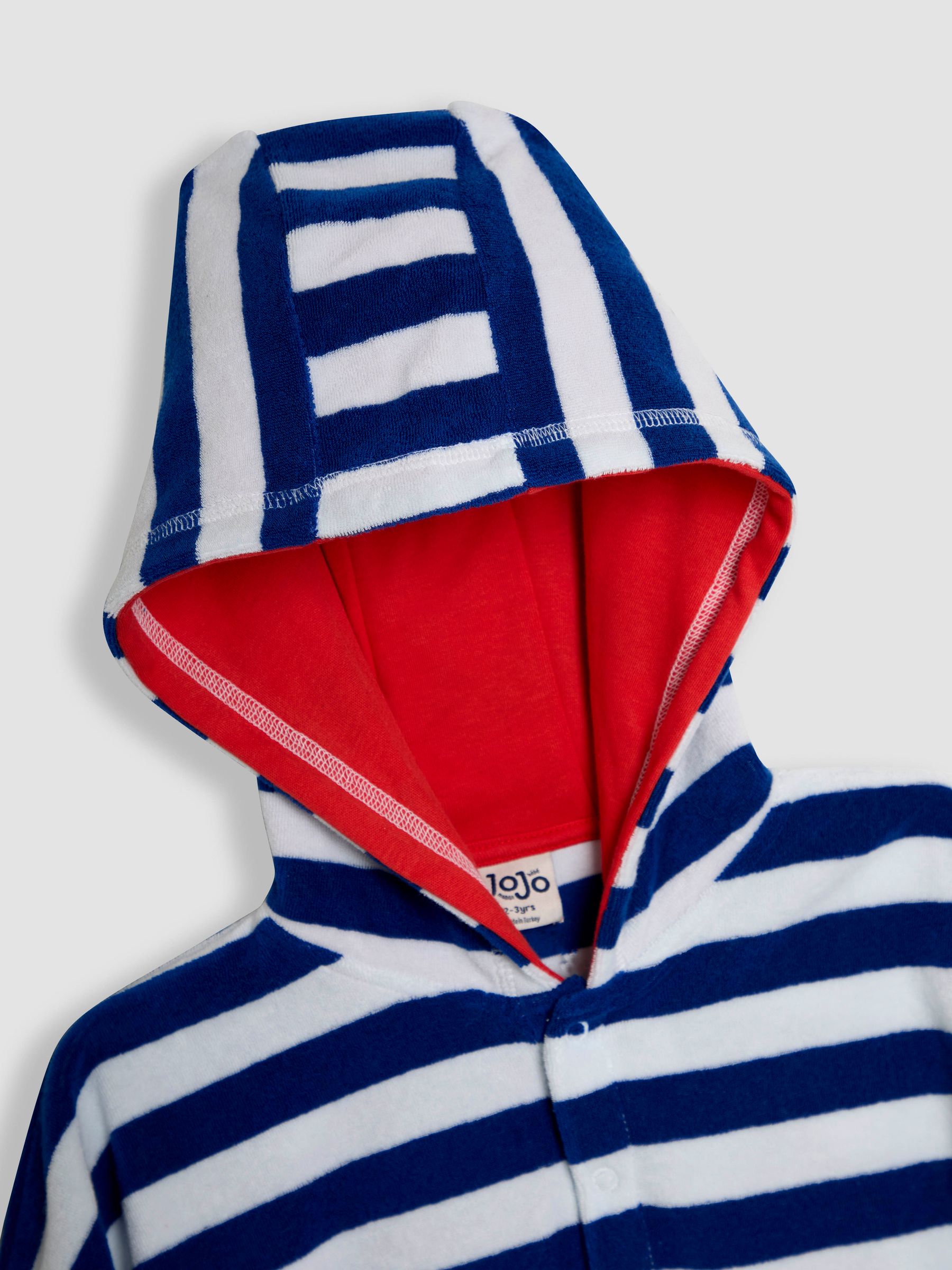 Blue Boat Towelling Poncho