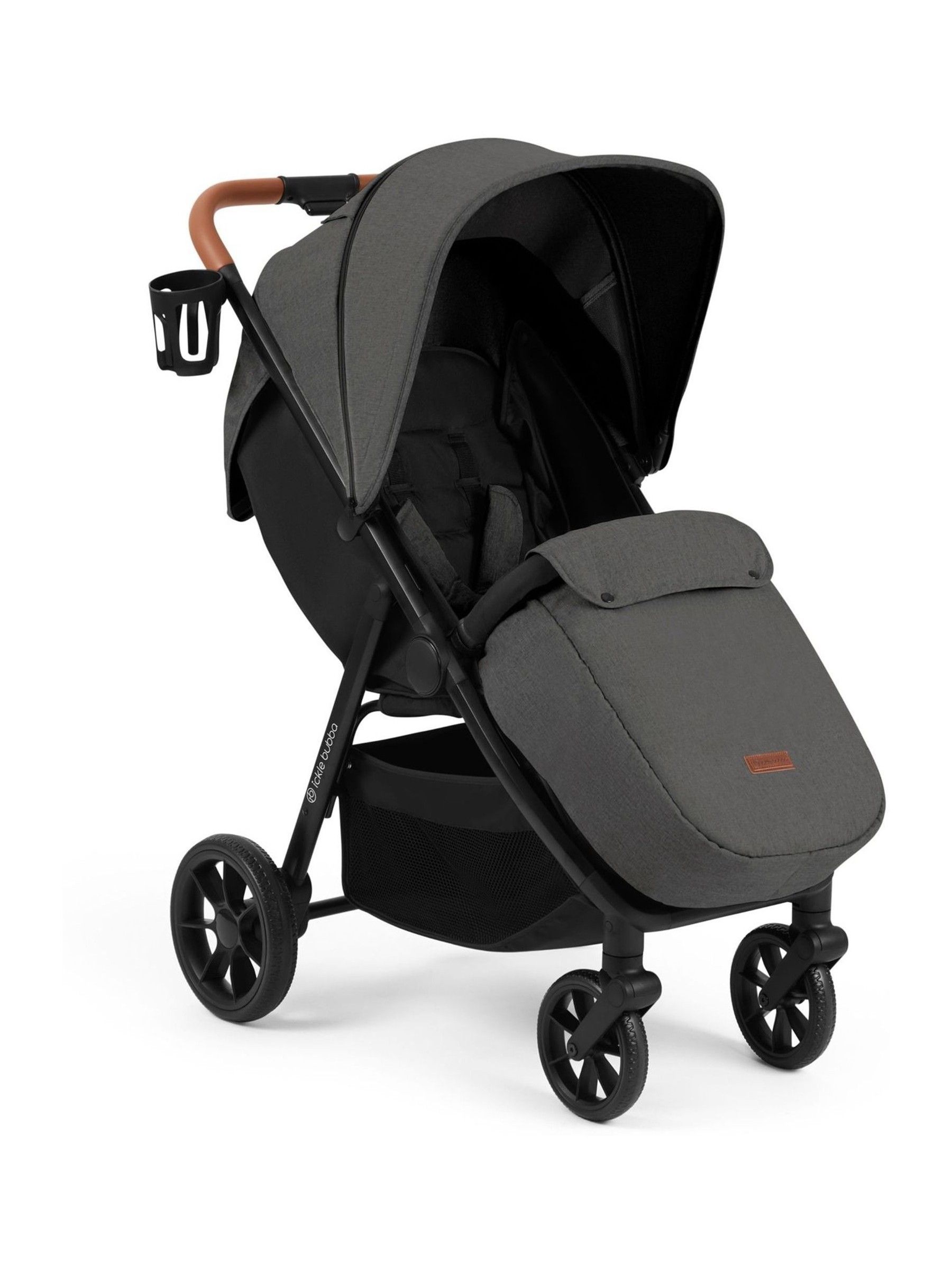 Ickle Bubba Charcoal Grey Stomp Stride Max Stroller