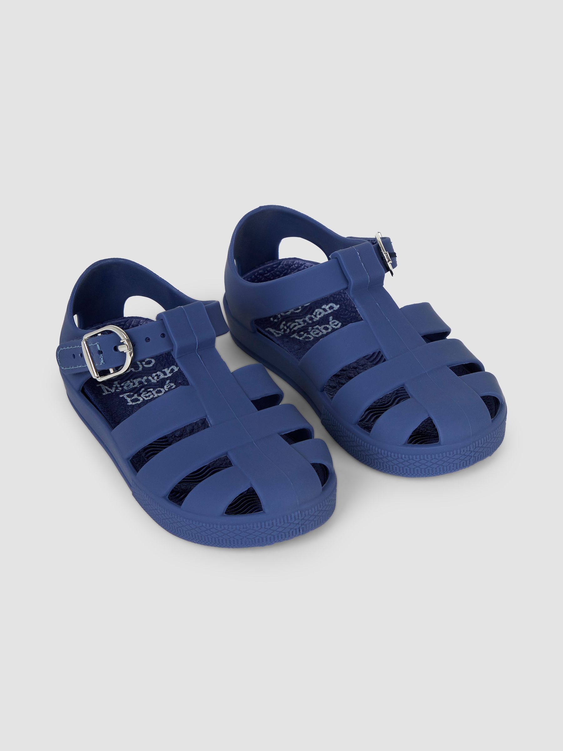 Lilac Purple Jelly Sandals
