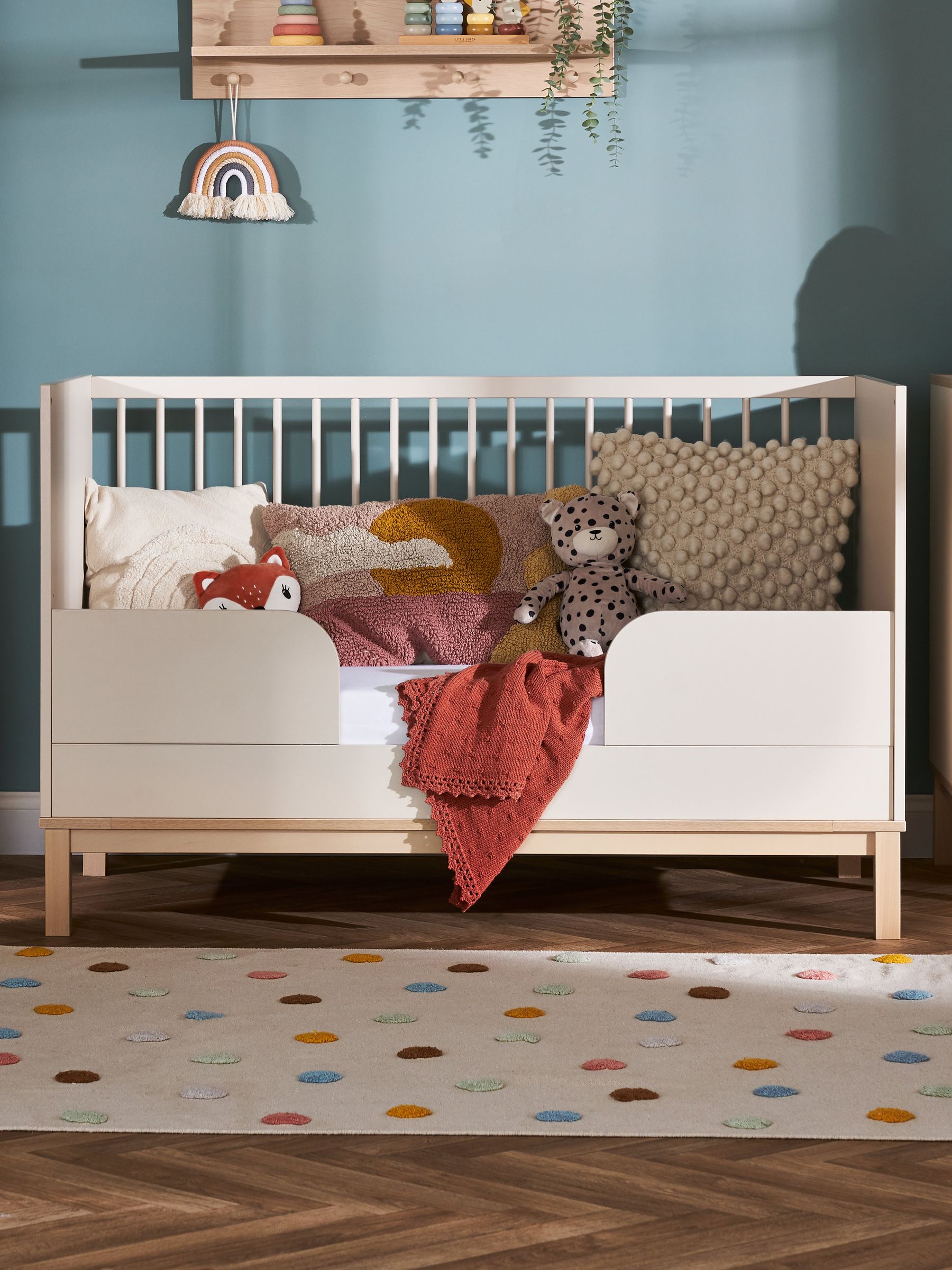Obaby Astrid Satin Regular Astrid Cot Bed