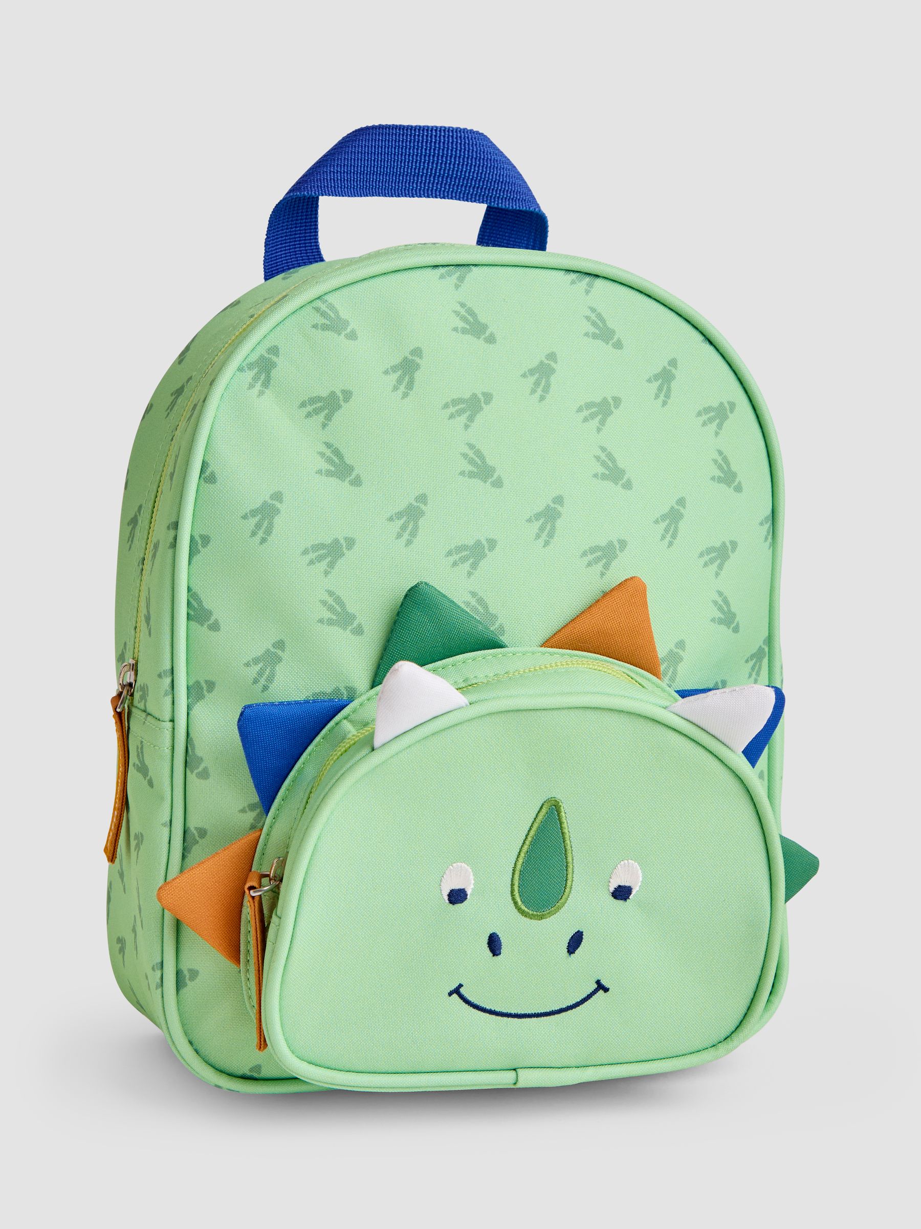 Green Dino Character Backpack