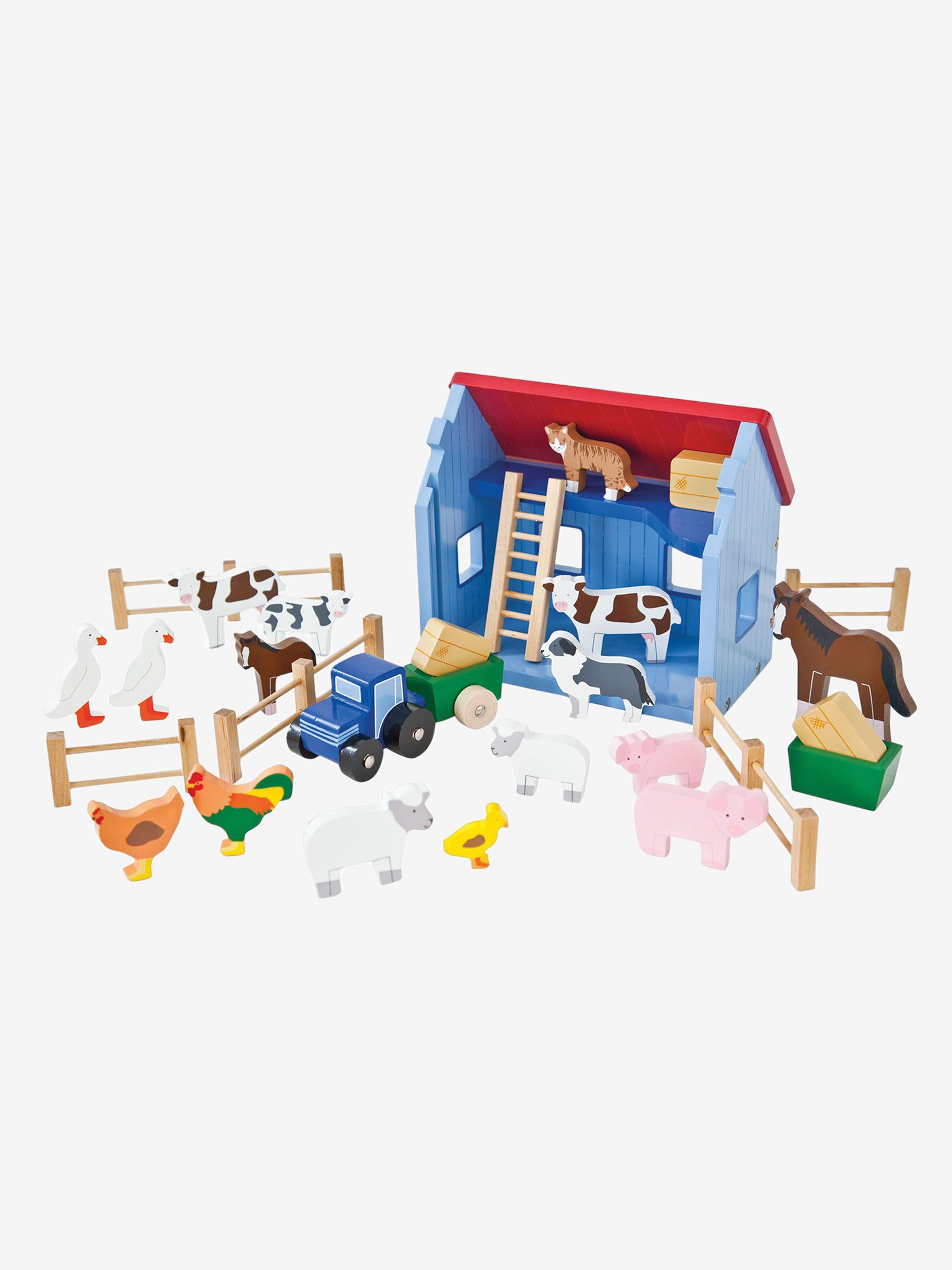Wooden Farm Set