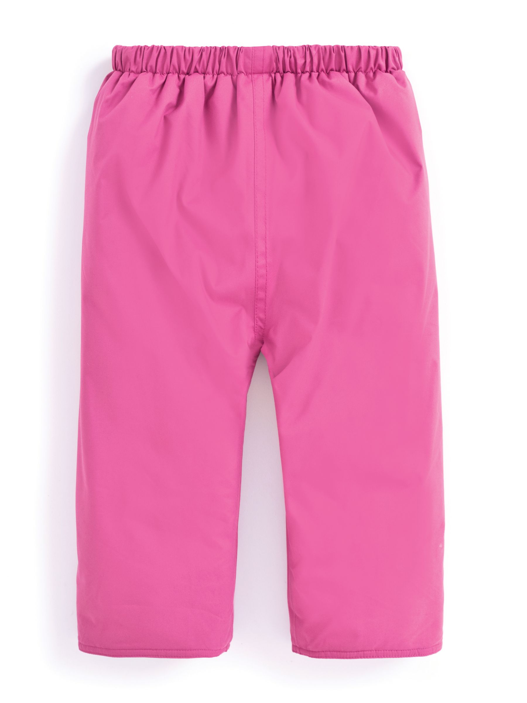 Fuschia Pink Waterproof Fleece Lined Pull-Up Trousers
