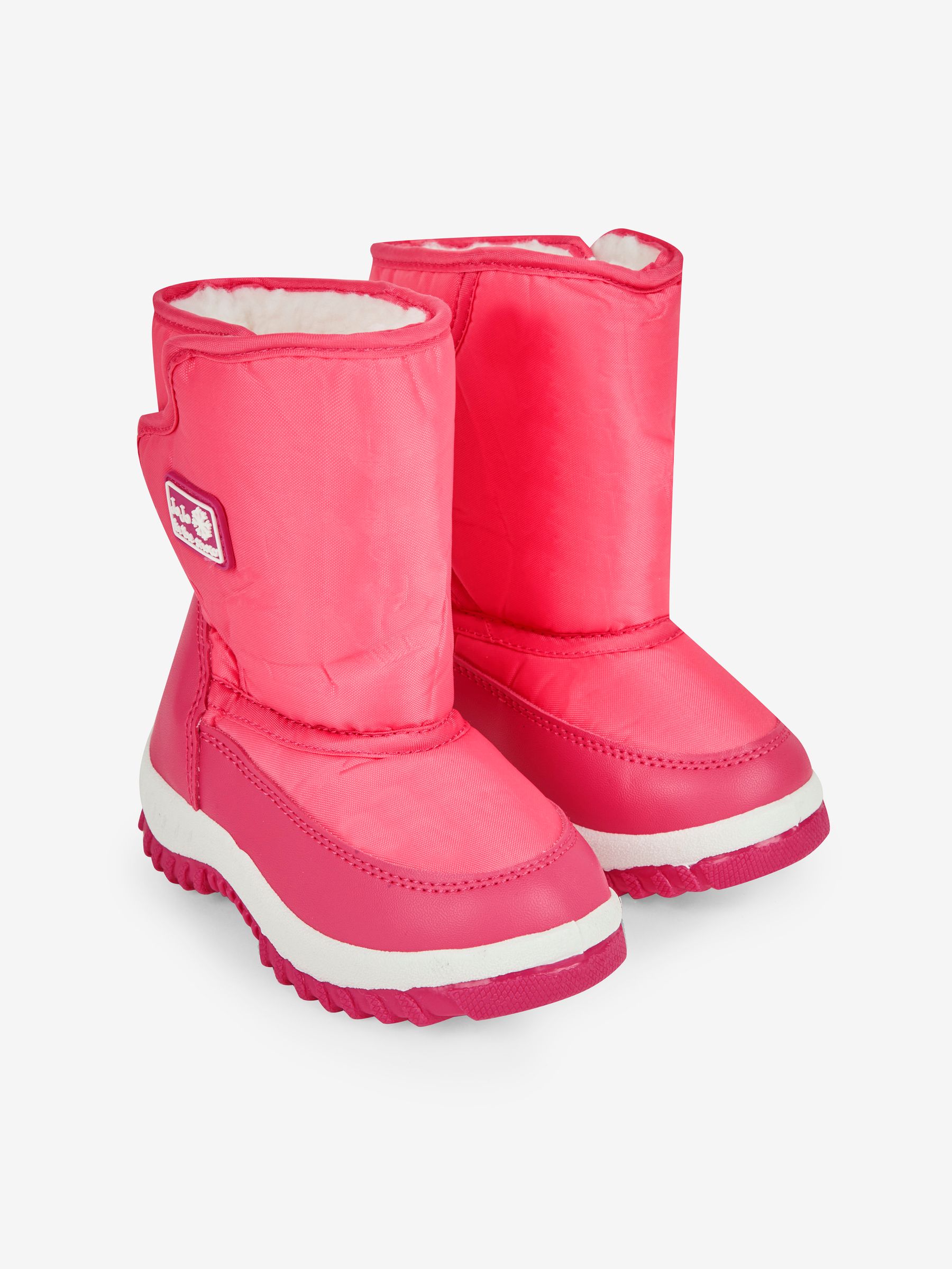 Fuchsia Cosy Snow Boots