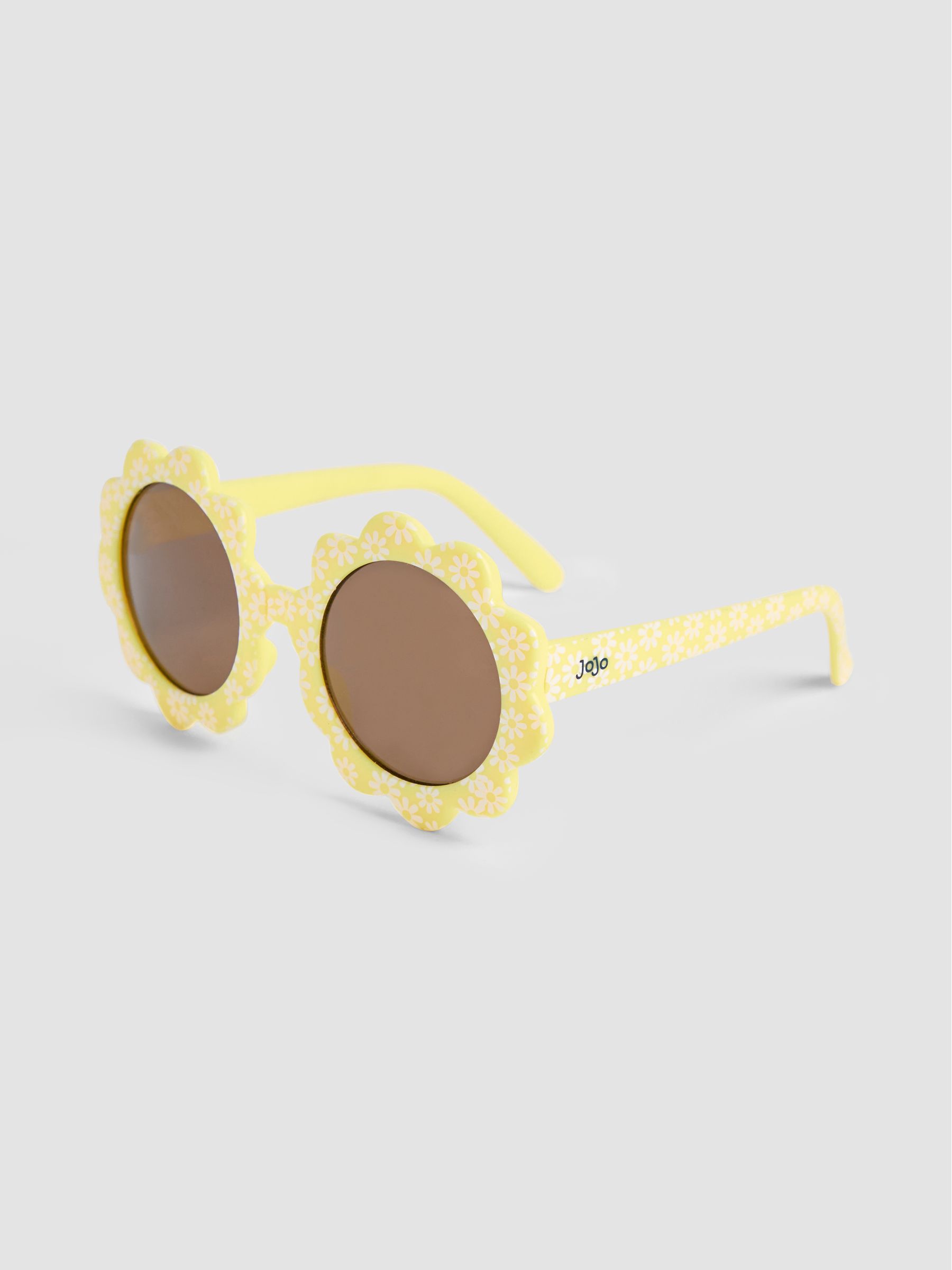 Lemon Flower Shaped Sunglasses