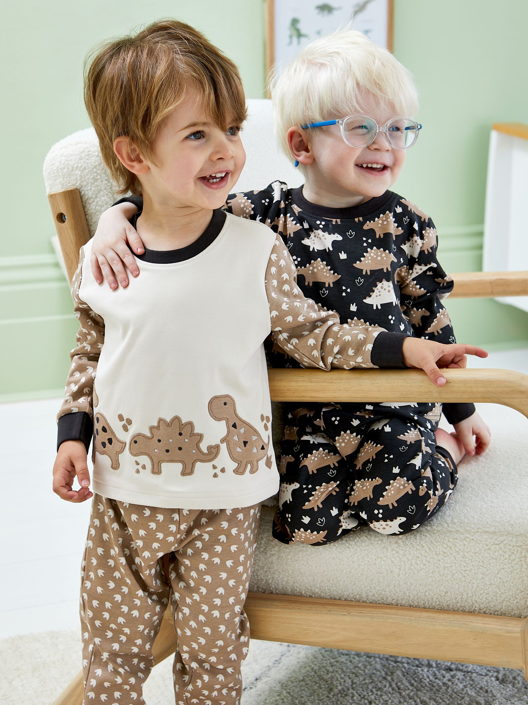 Stone 2-Pack Cotton Pyjamas