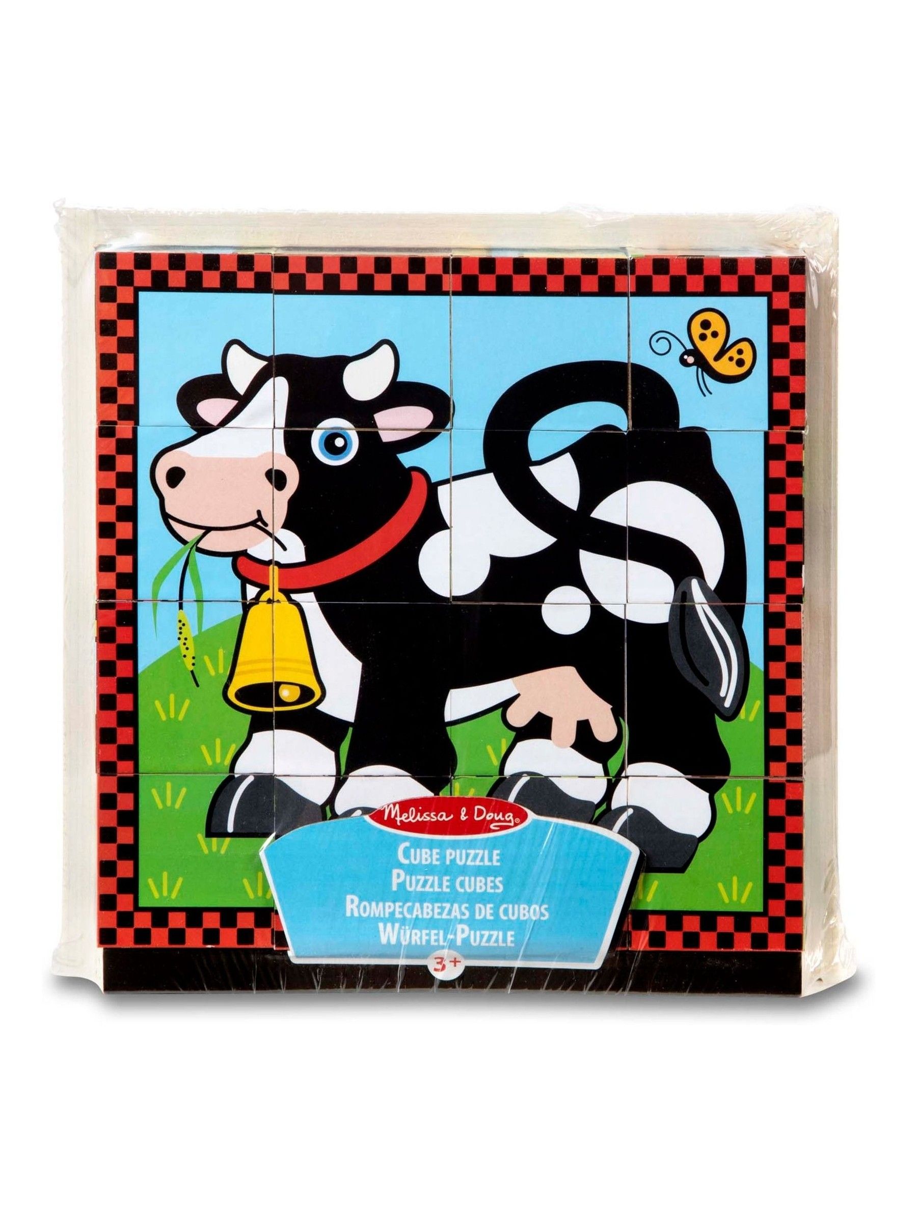 Melissa & Doug Farm Cube Puzzle