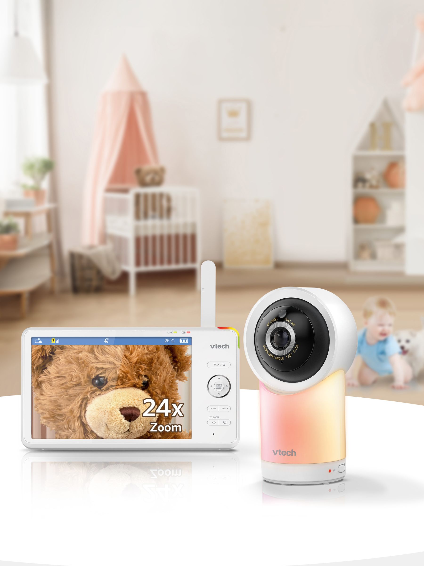 V-Tech RM7766HD 7inch Smart Wi-Fi Baby Monitor