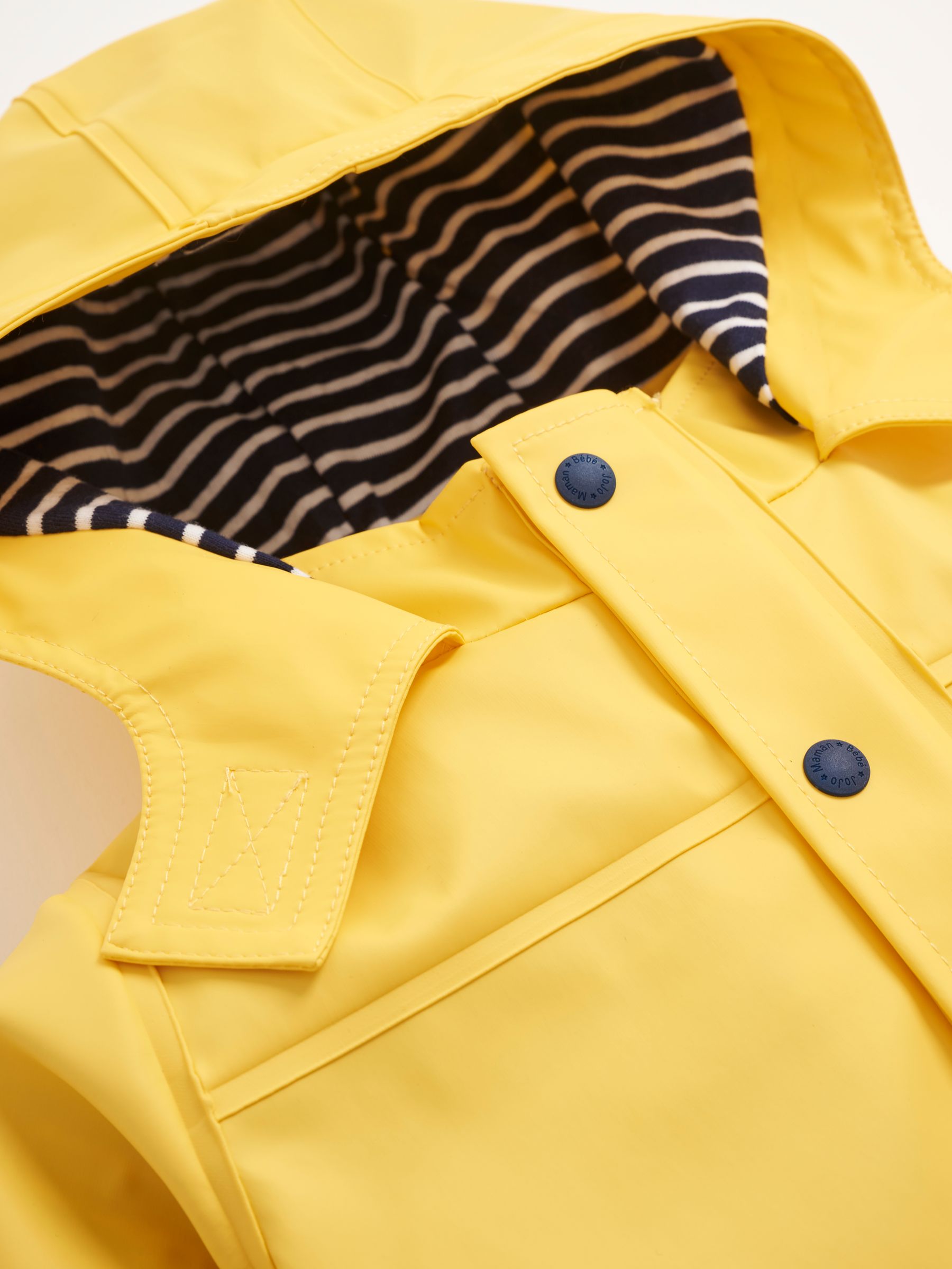 Mustard Yellow Waterproof Fisherman's Jacket