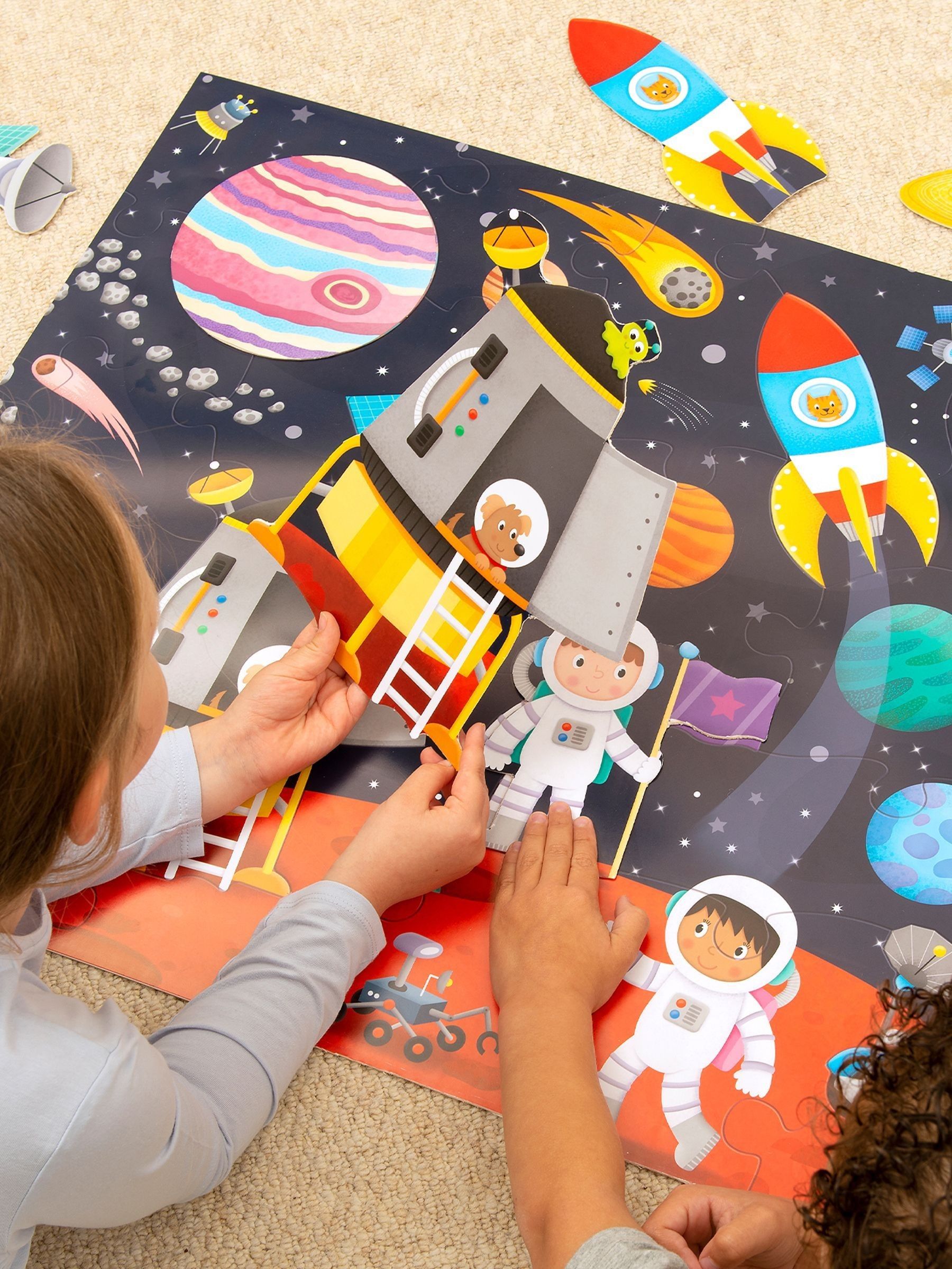 Galt Toys Multi Giant Floor Puzzle Space
