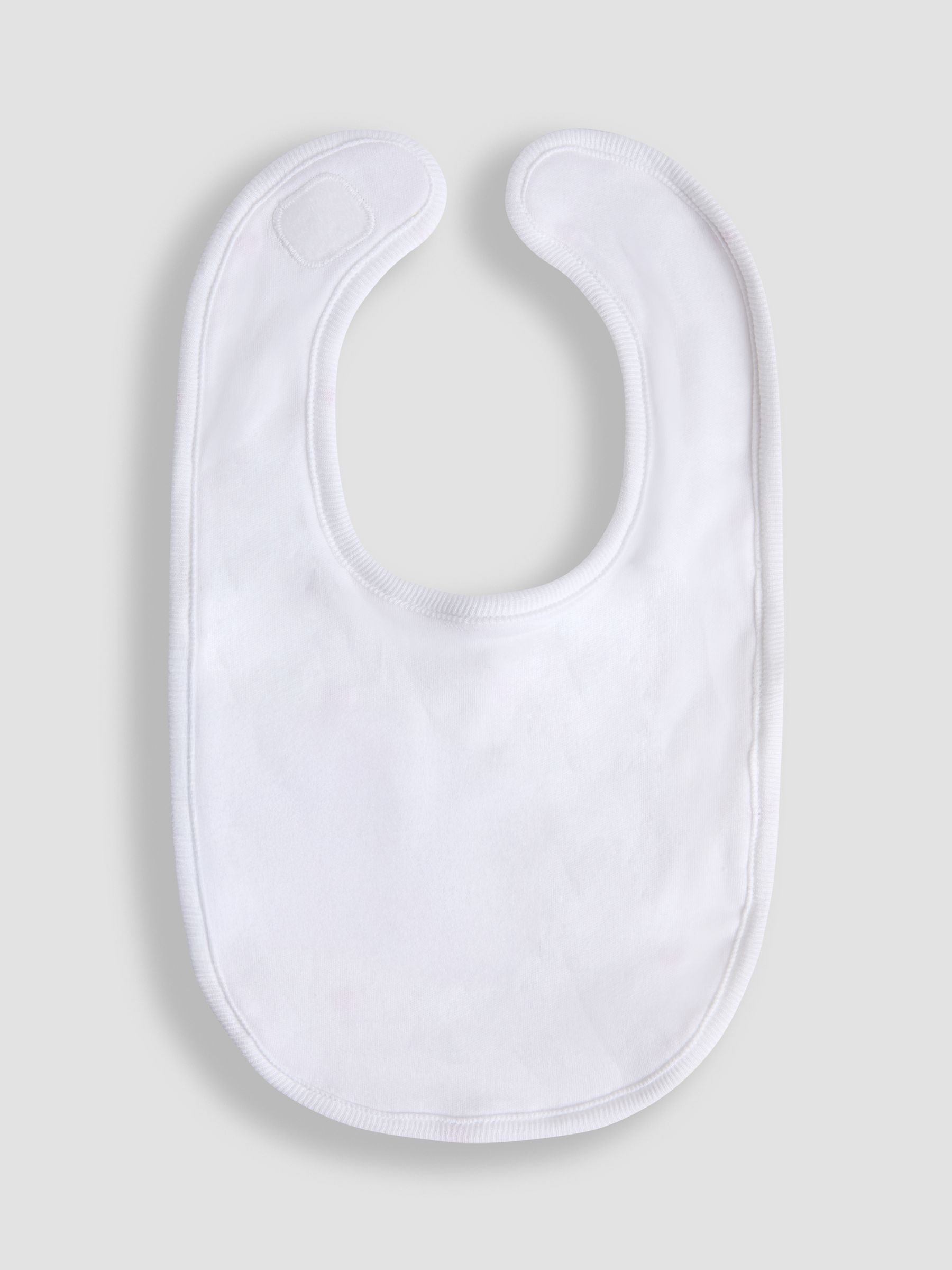 Yellow Duck Embroidered Bib