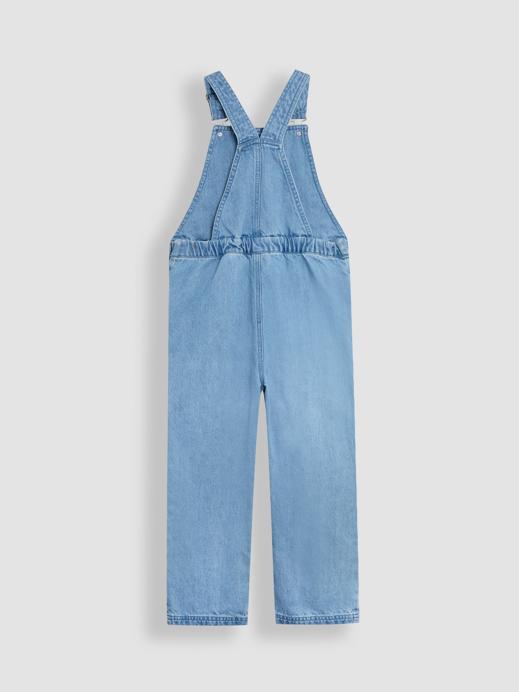 Denim Blue Classic Straight Leg Dungarees