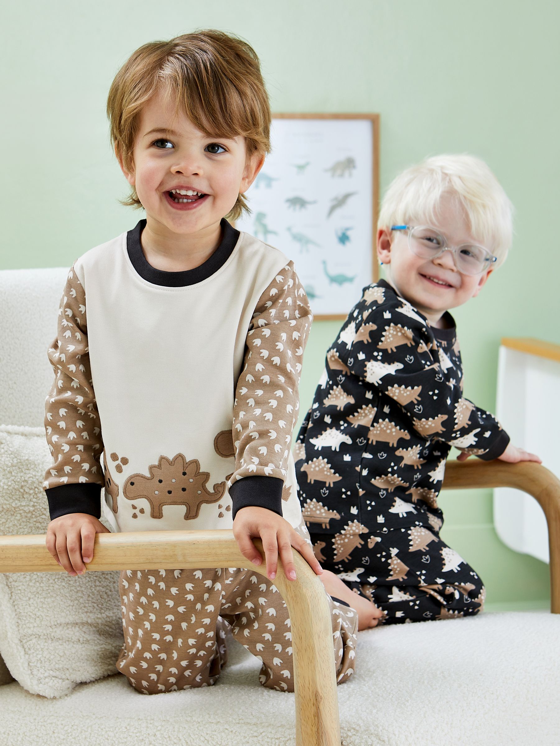 Stone 2-Pack Cotton Pyjamas