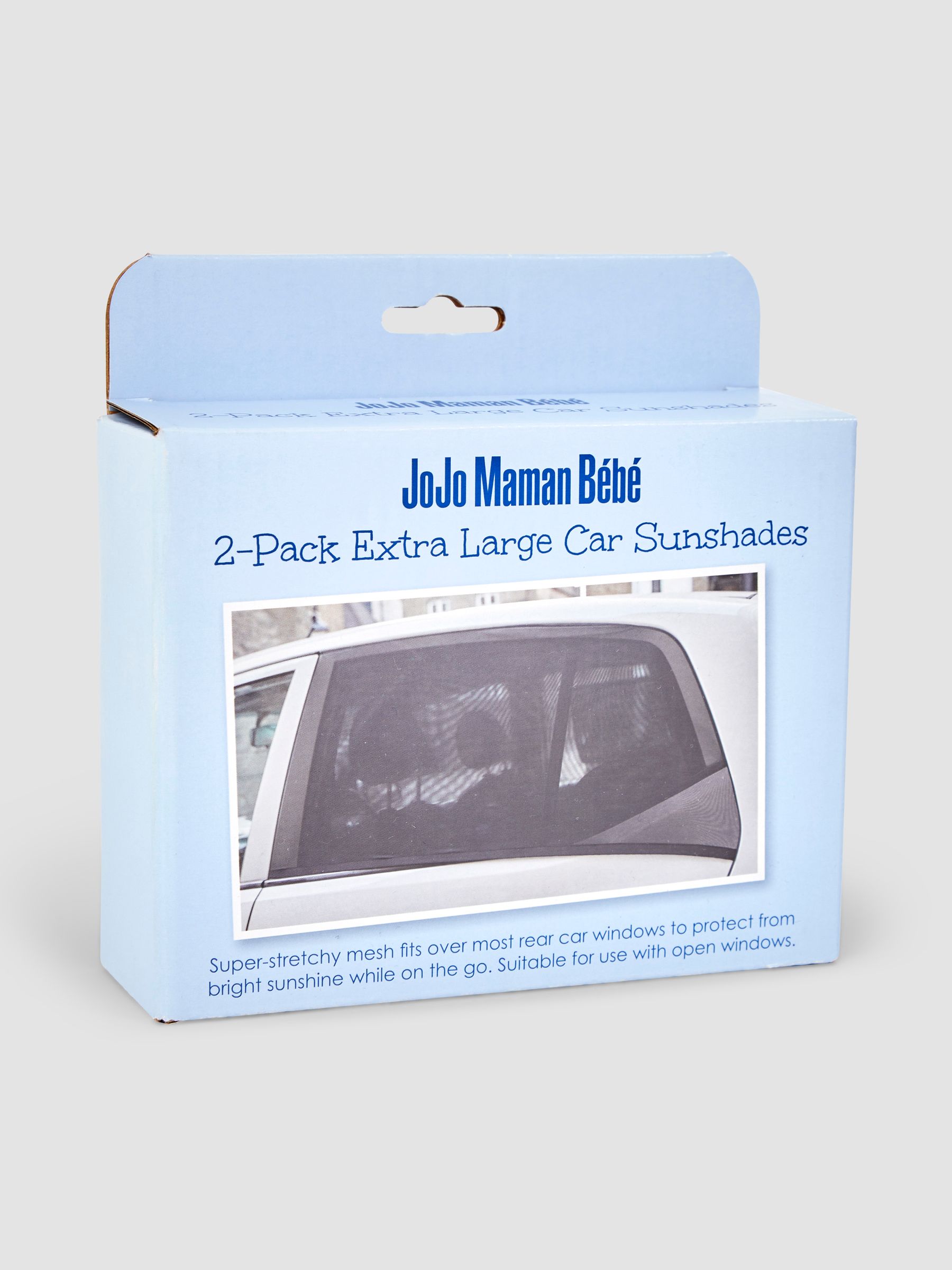 Black 2-Pack Extra Large Car Sunshades