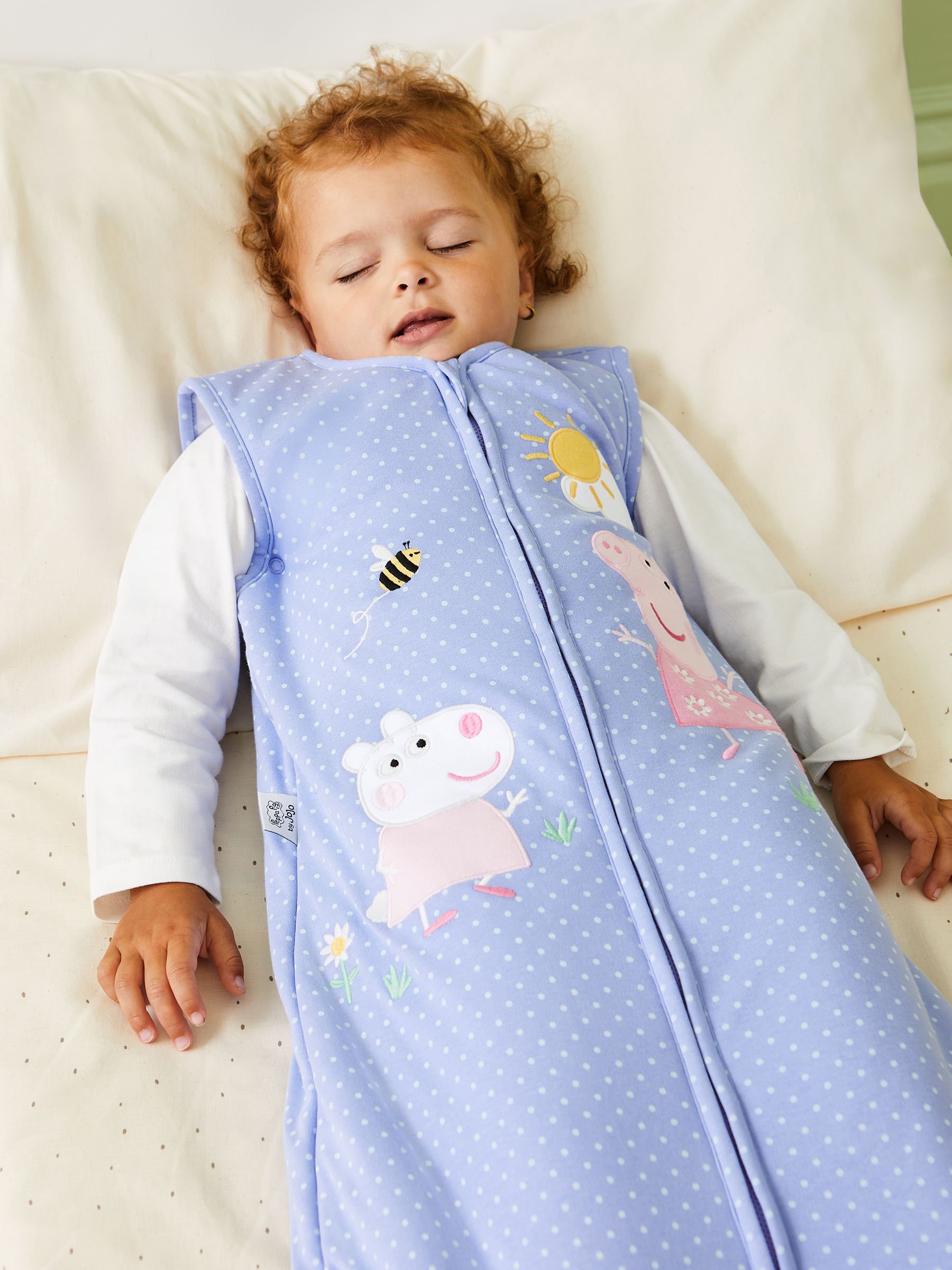 Peppa Pig Appliqué 2.5 Tog Toddler Sleeping Bag