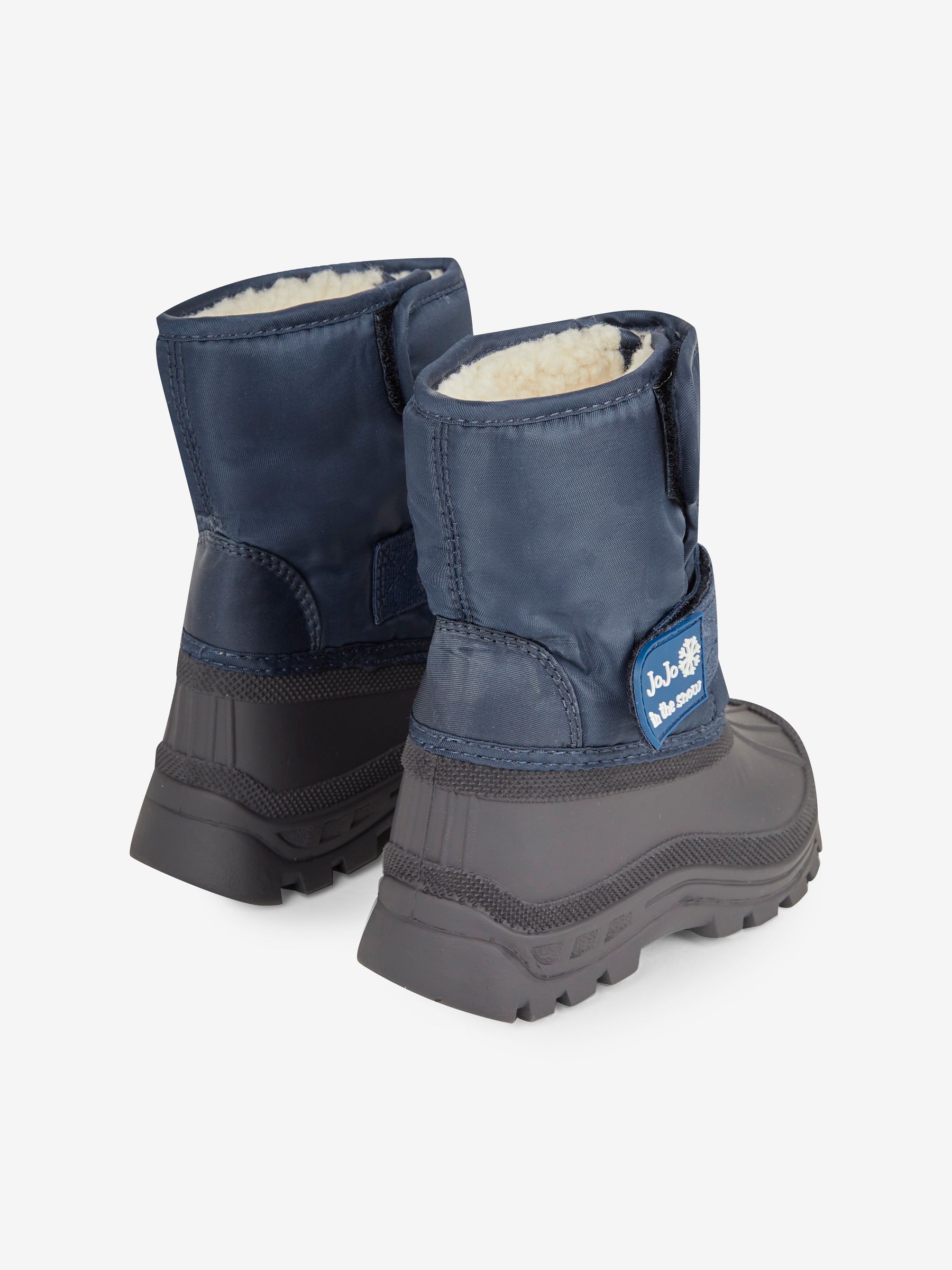 Navy Alpine Snow Boots
