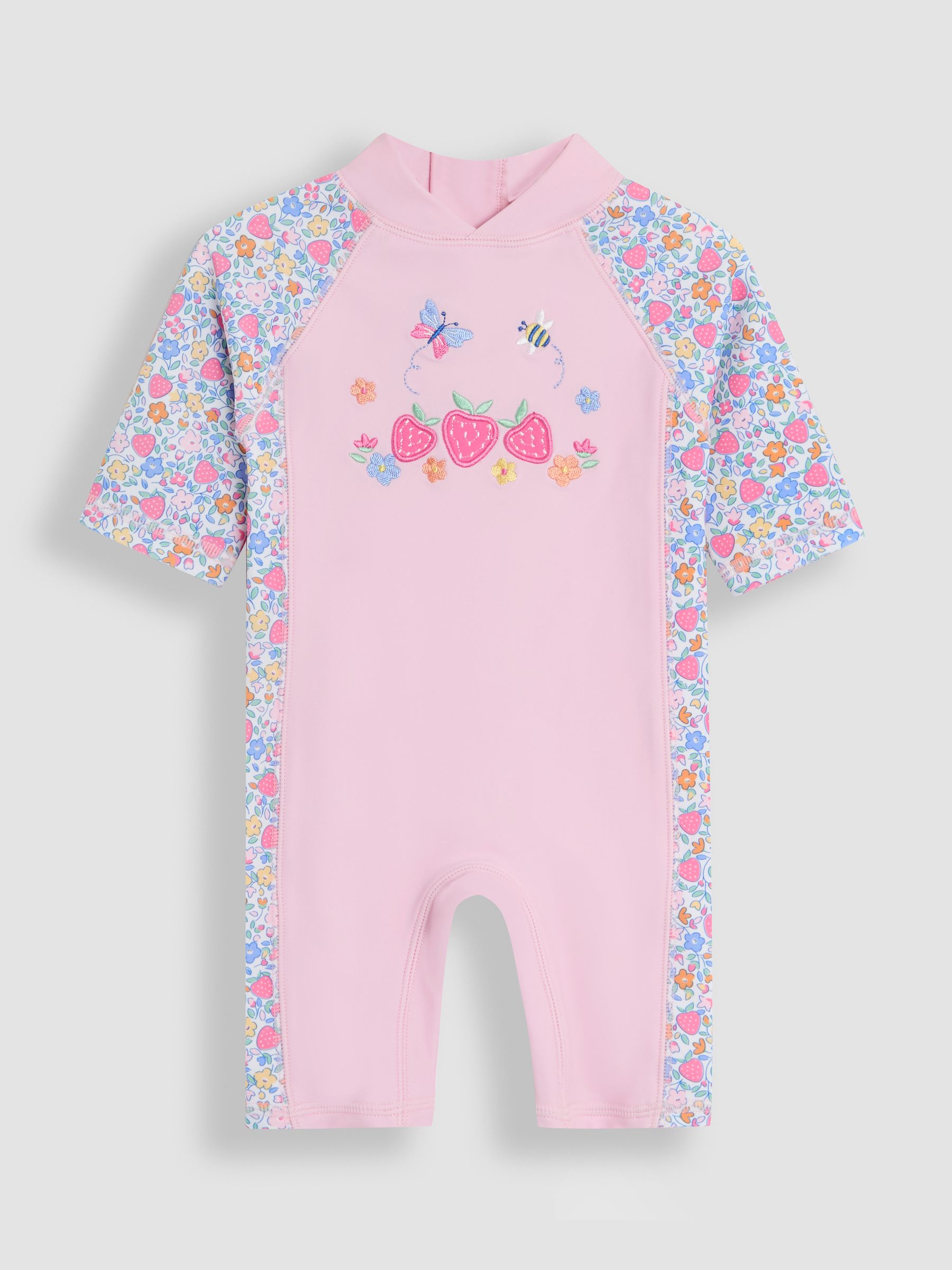 Strawberry Floral Sun Protection Suit