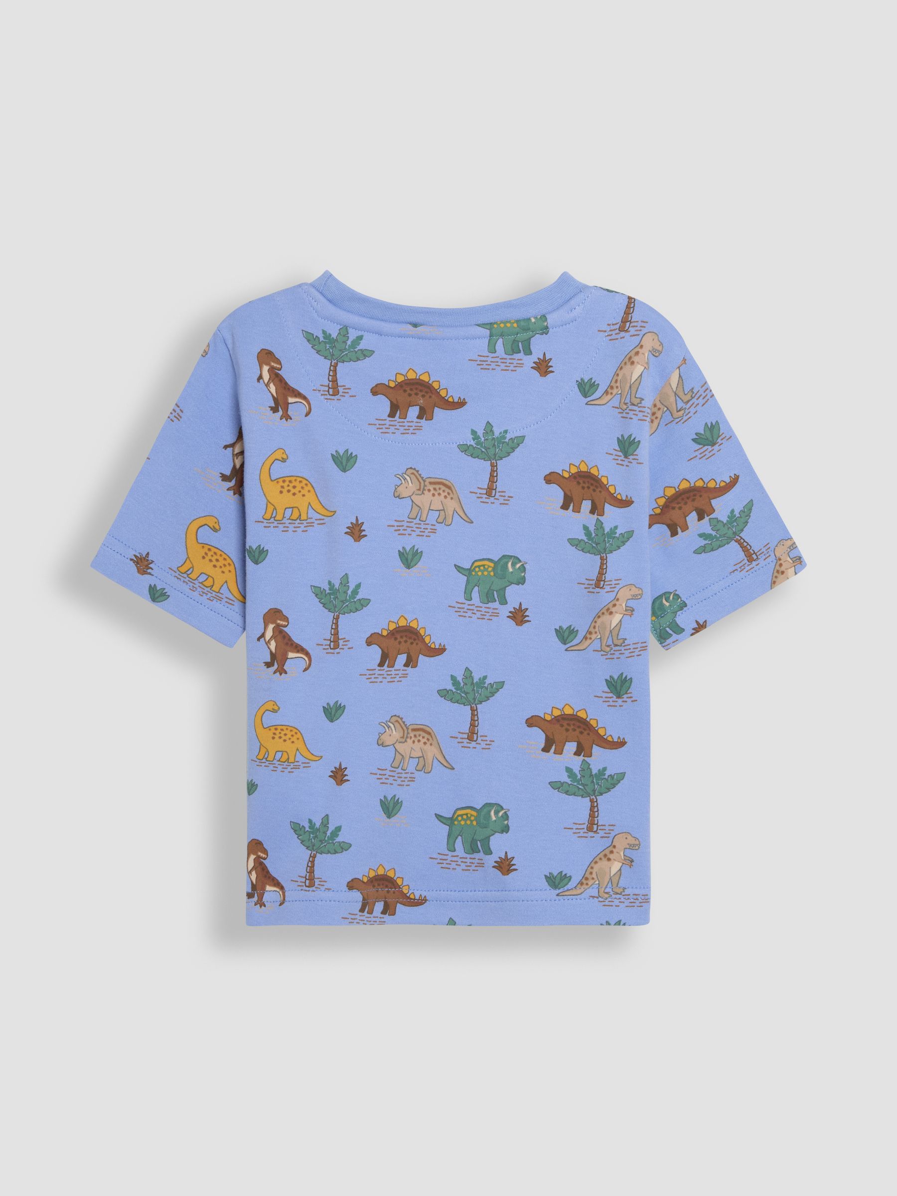 Blue Printed T-Shirt