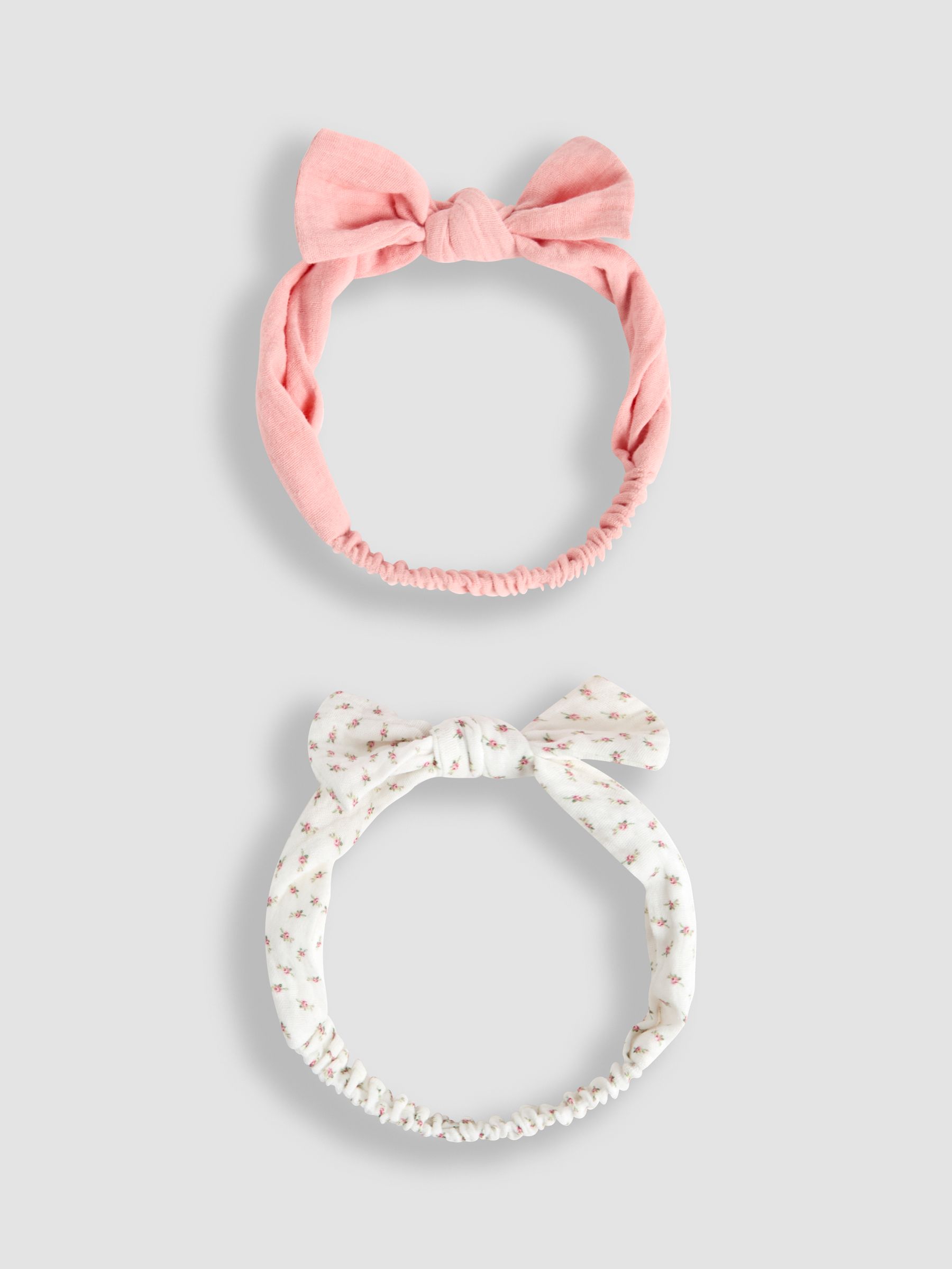 Pink Pretty Bow Headbands 2 Pack