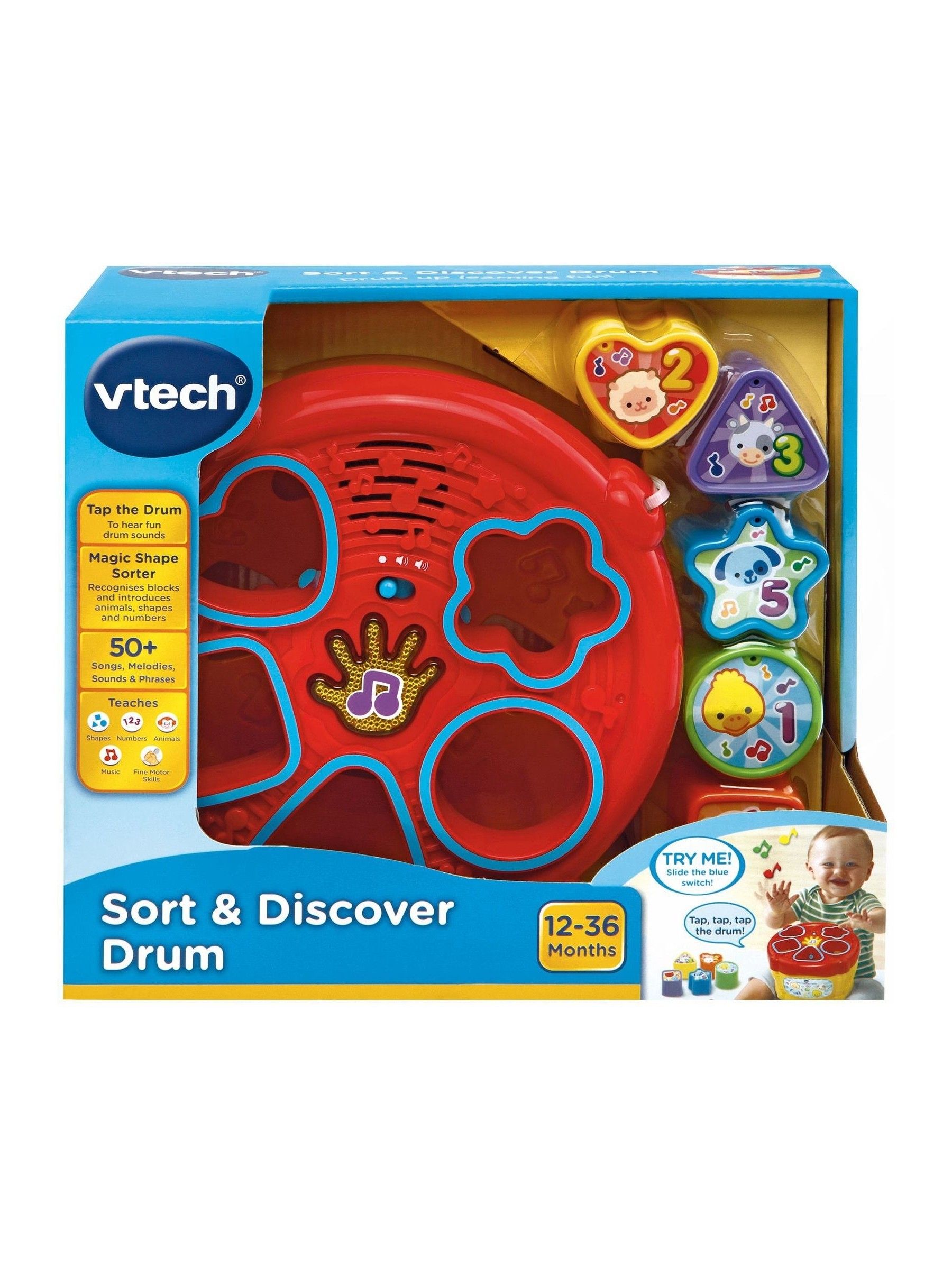 VTech Multi Sort And Discover Drum 185103