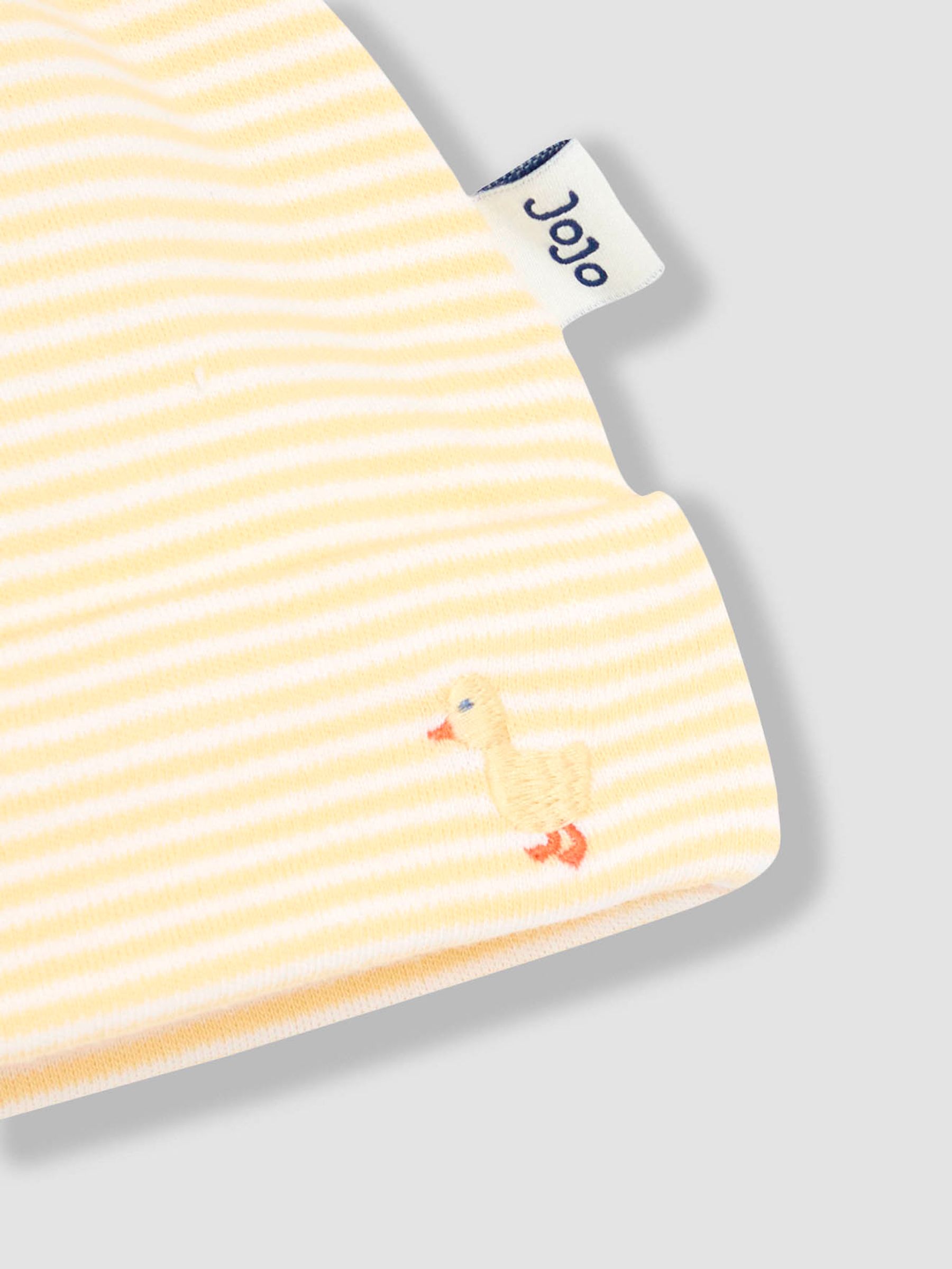 Yellow Baby Embroidered Hat