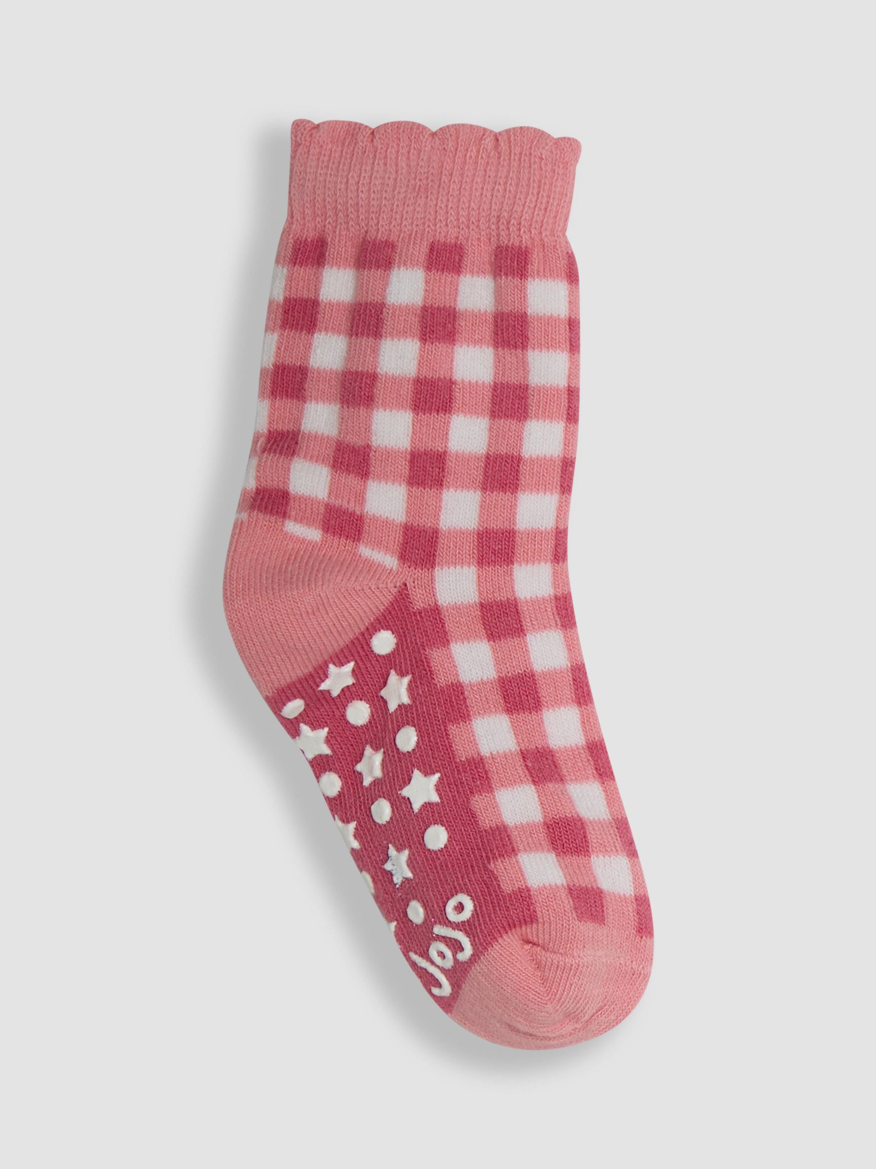 Pink 3-Pack Printed Socks