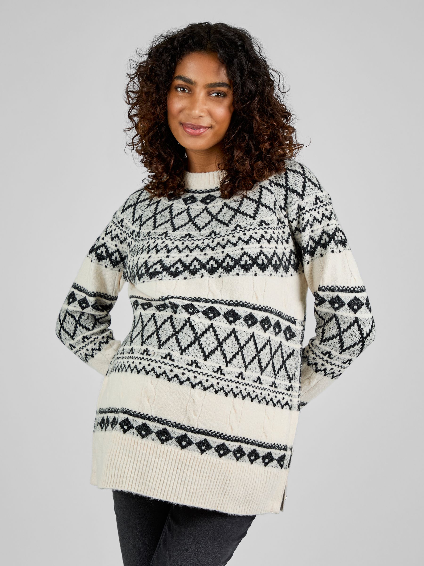 Oatmeal Maternity & Nursing Jumper