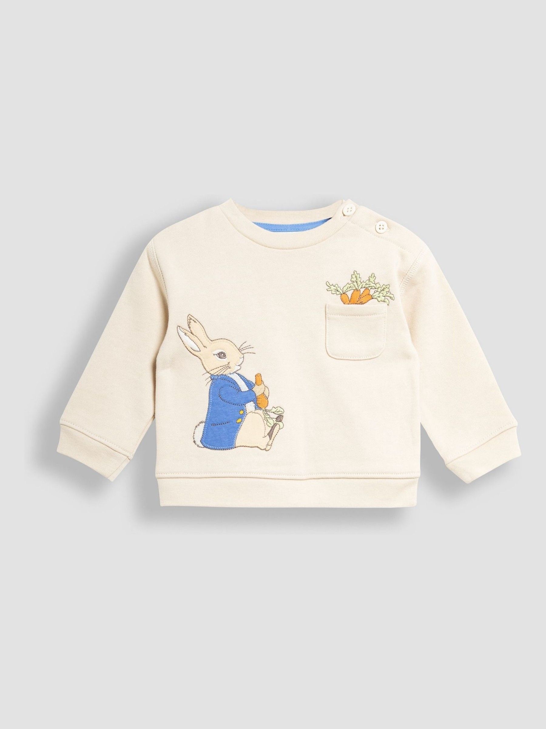 Cream Peter Rabbit Sweatshirt And Cosy Trousers Set