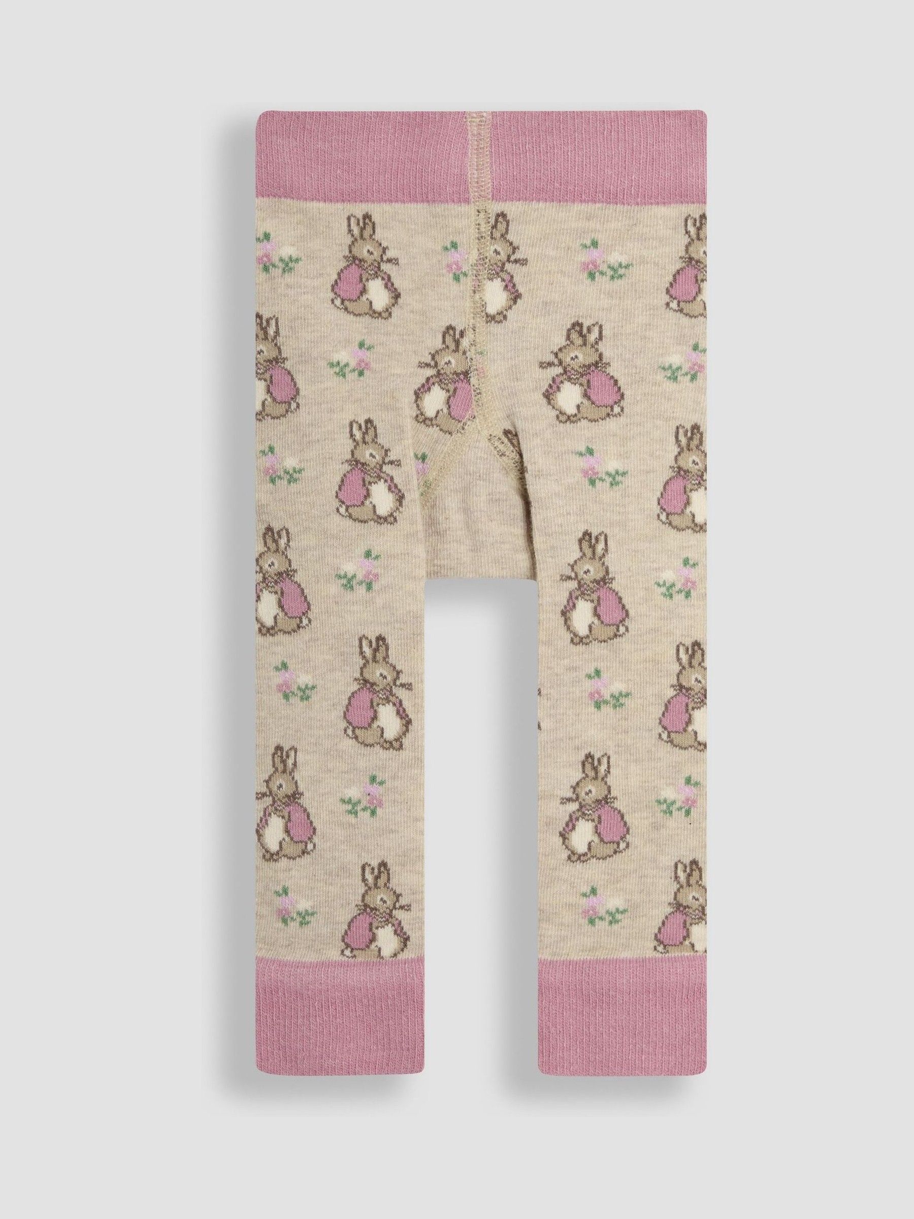 Pink Peter Rabbit Knitted Leggings