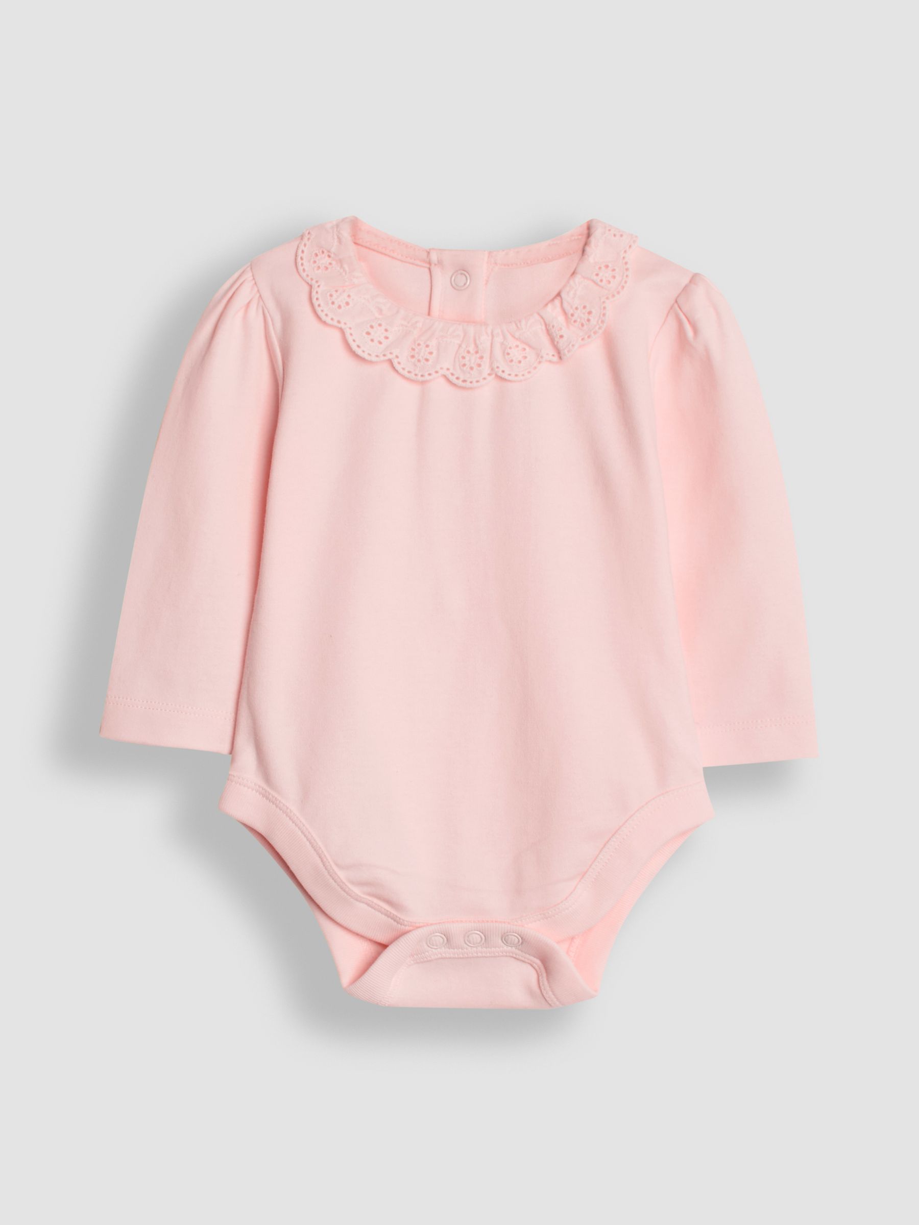 Cream Broderie Collar Bodies 2 Pack