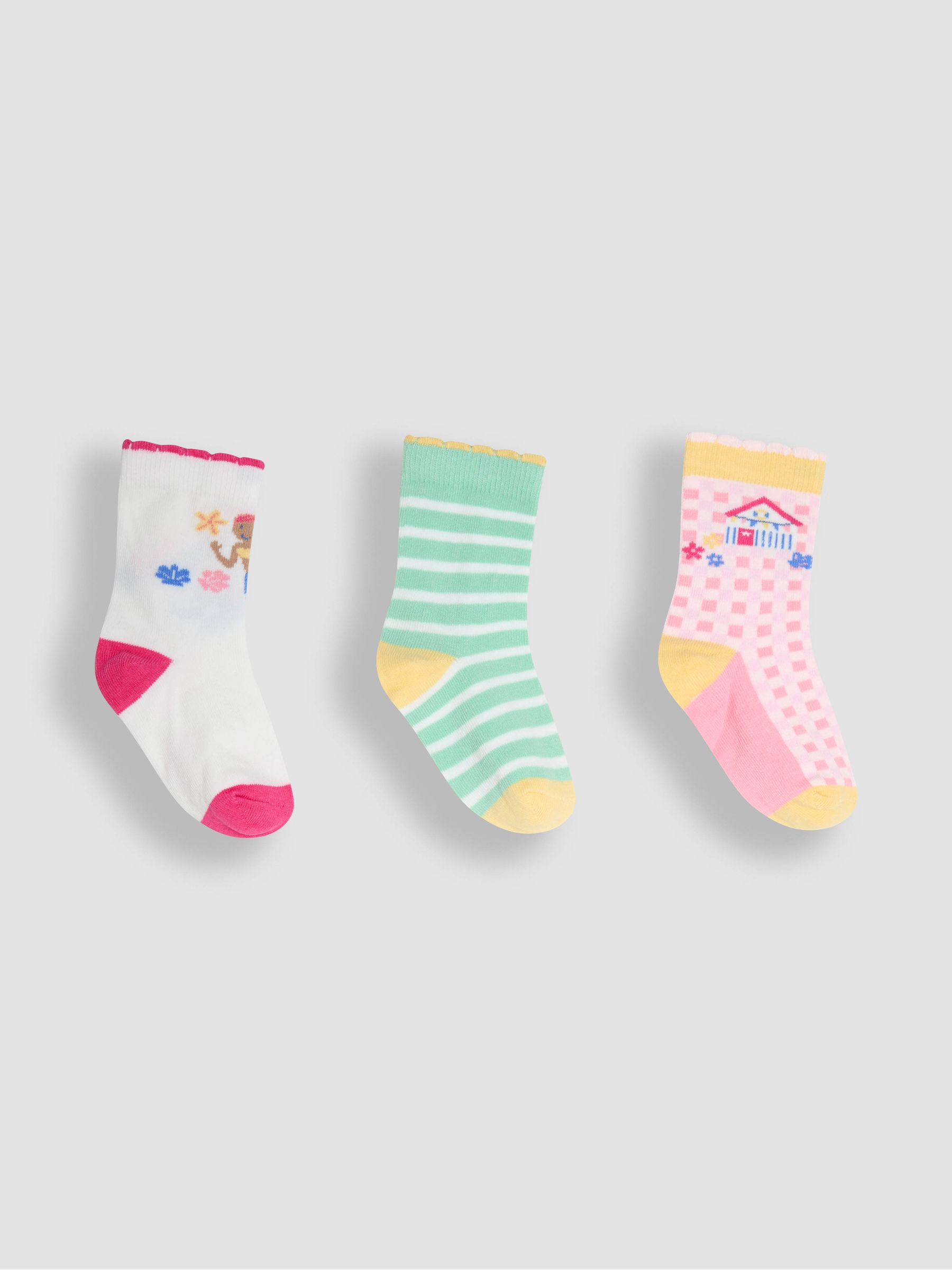 Blue 3-Pack Socks
