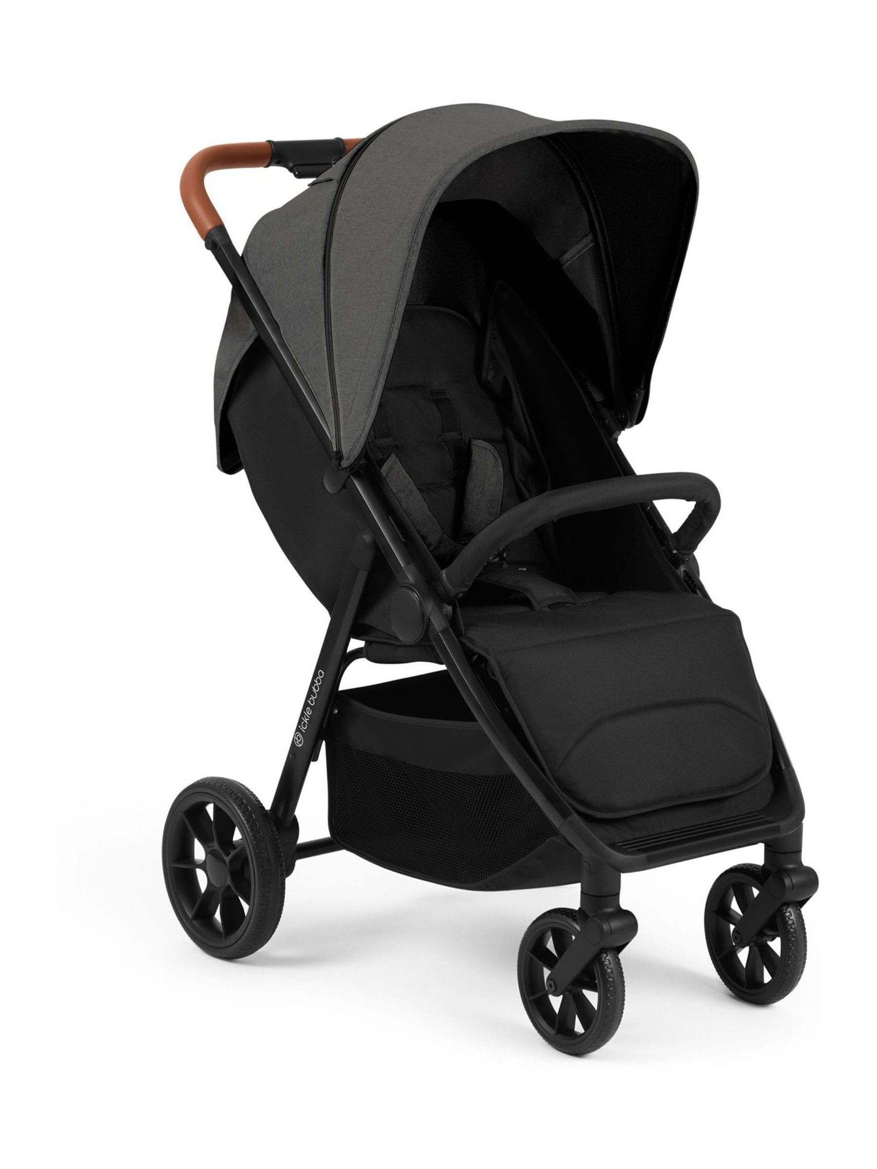 Ickle Bubba Pearl Grey Stomp Stride Prime Stroller