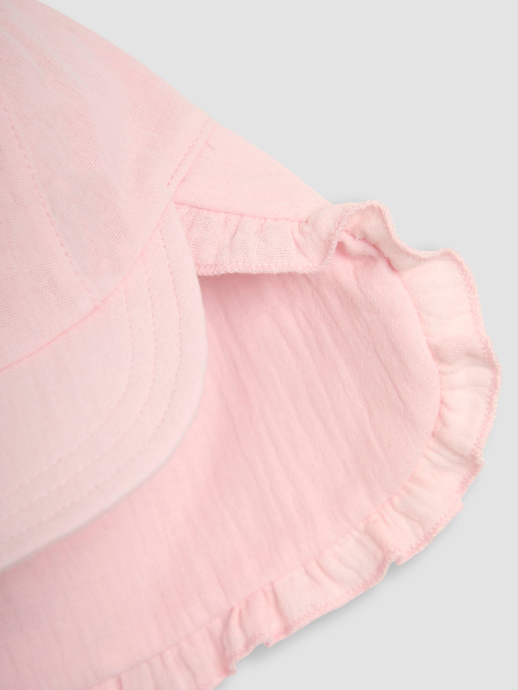 Pink Muslin Legionnaire Cap