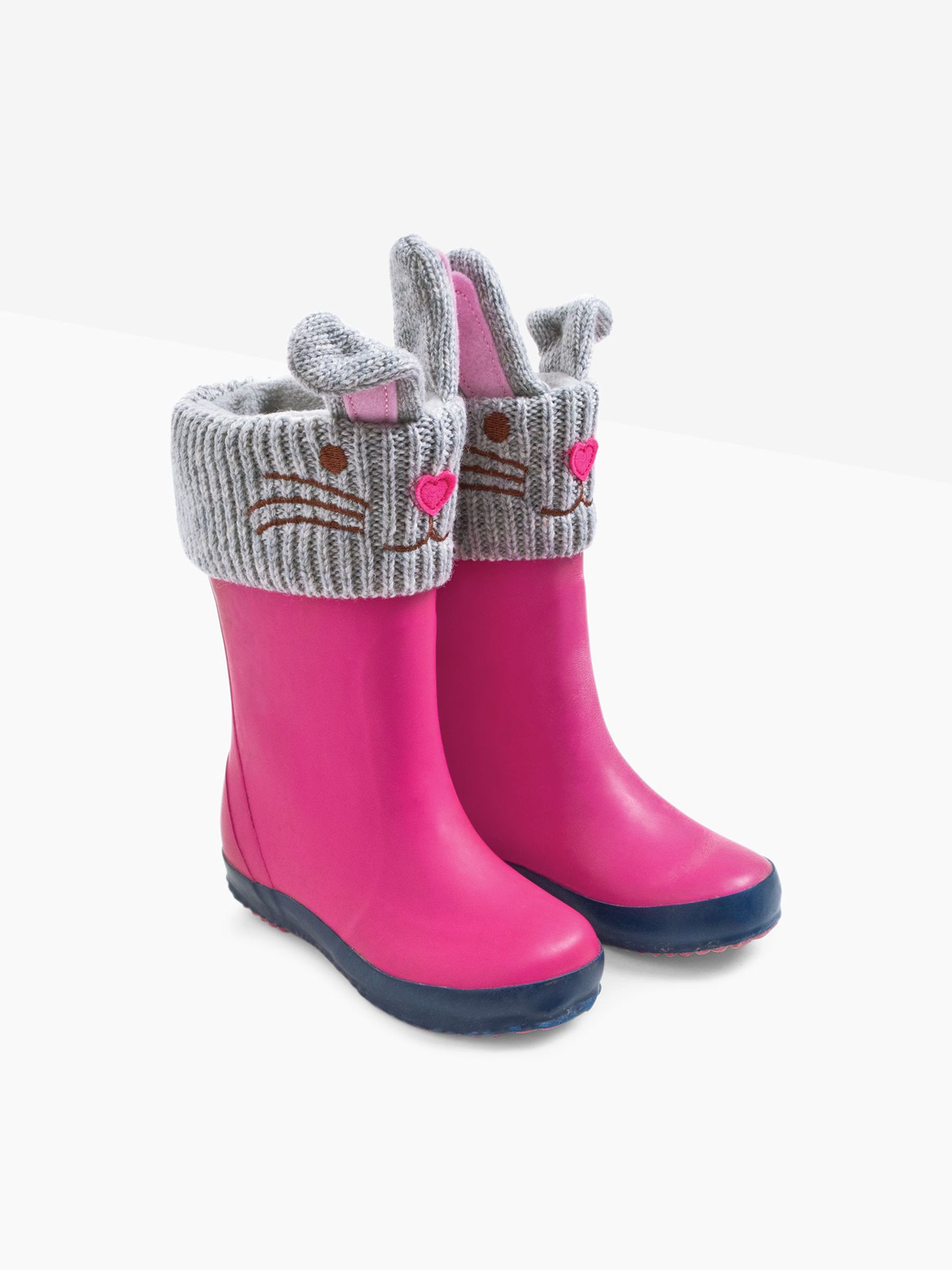 Grey Bunny Bunny Welly Liners