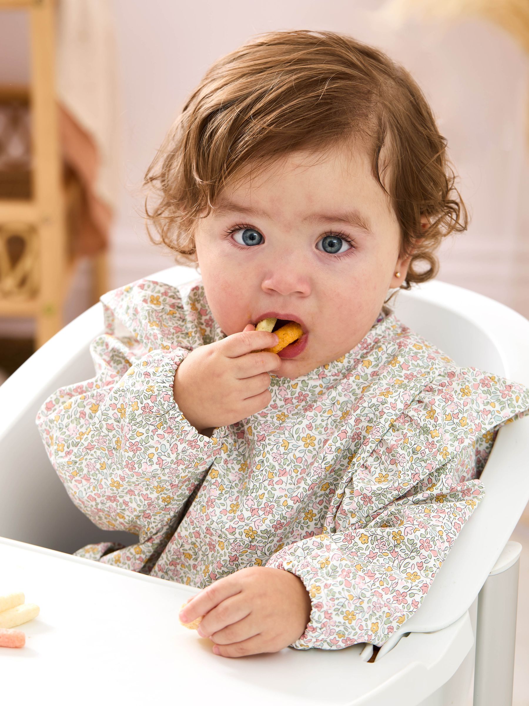 Pink Sleeved Bib